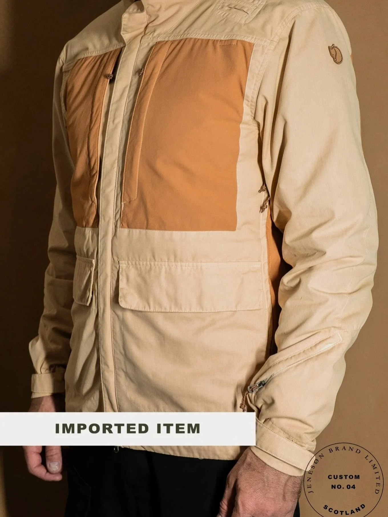 Our Jenes&oslash;n Custom No.4 Jacket is now live 

Inspired by the tones of Southern Africa, our custom Fjallraven Lappland jacket has been thoroughly reworked to create a one off piece. Designed for African safari, photographers and travellers, the