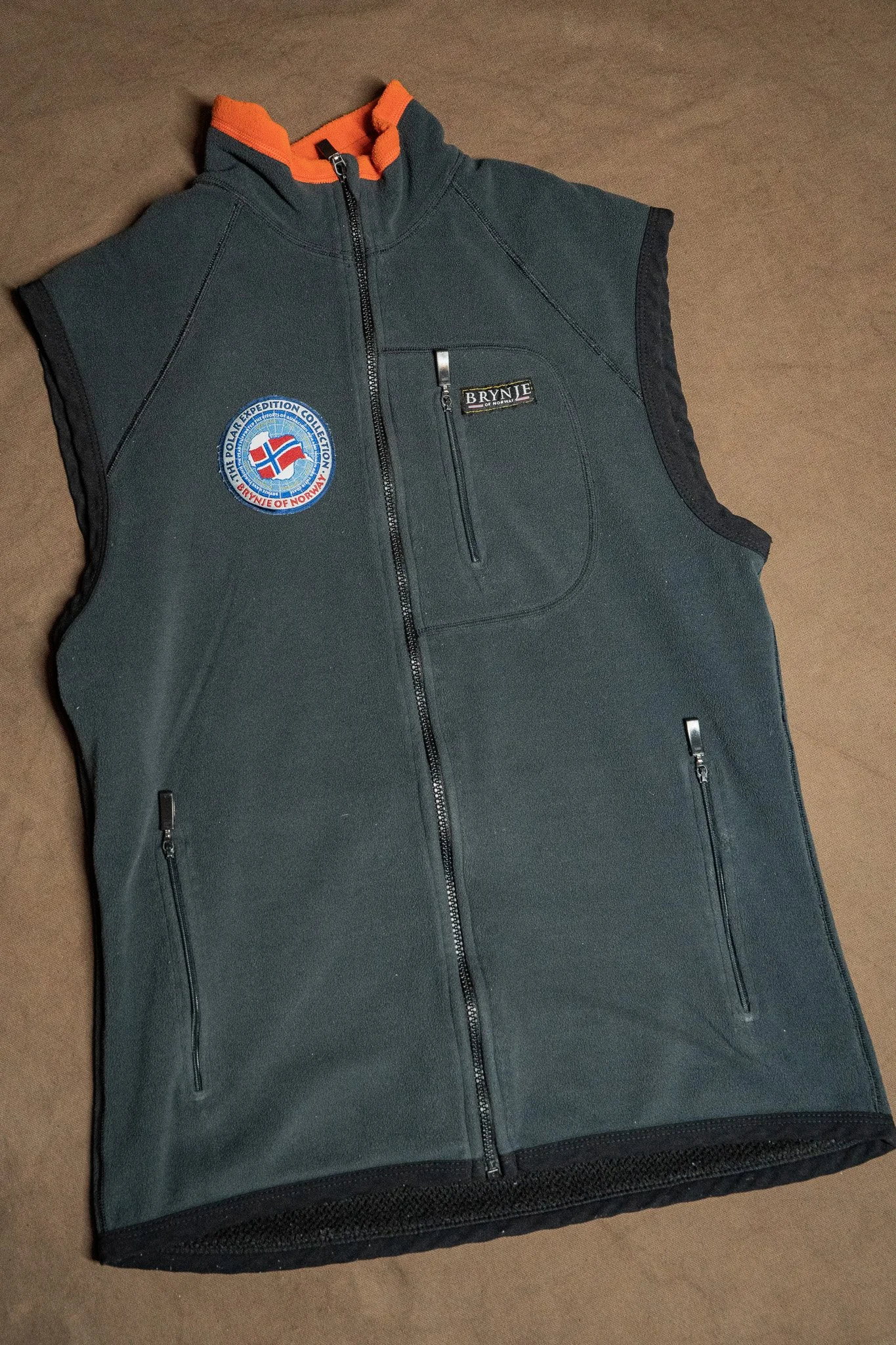 Brynje of Norway Polar Bug Vest Mens Large Grey UK