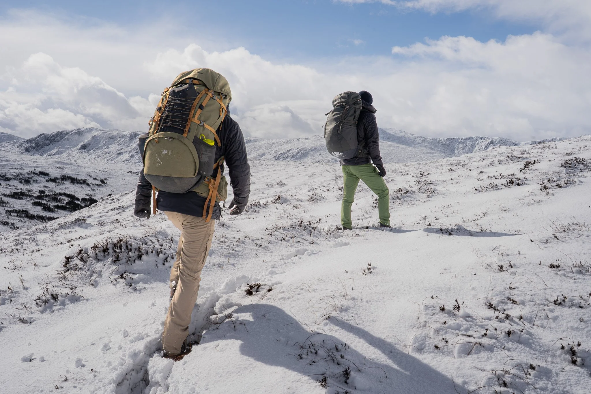 Winter Hiking in the Scottish Highlands