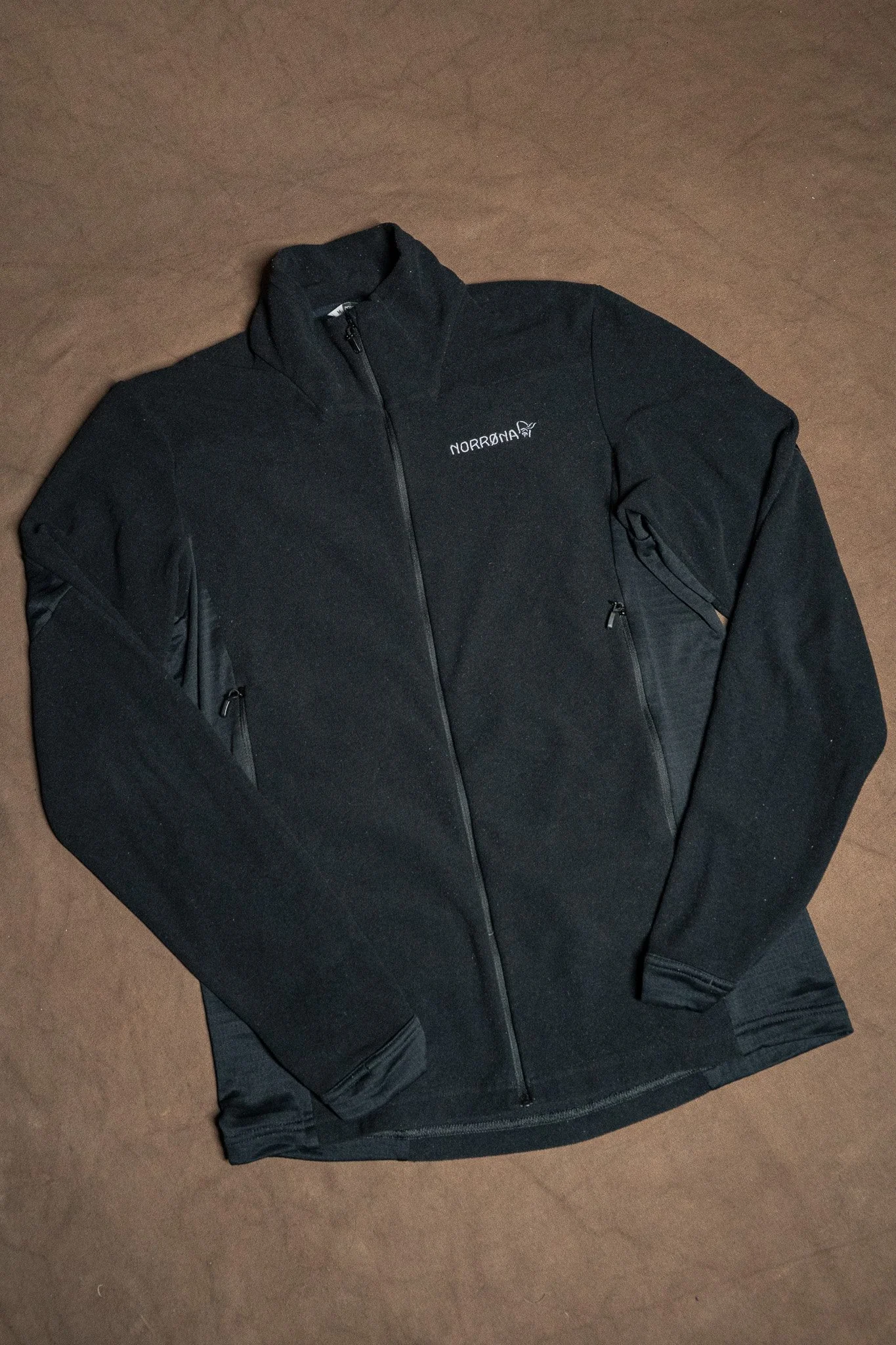 Norrøna Falketind Warm1 Fleece Mens Medium Caviar