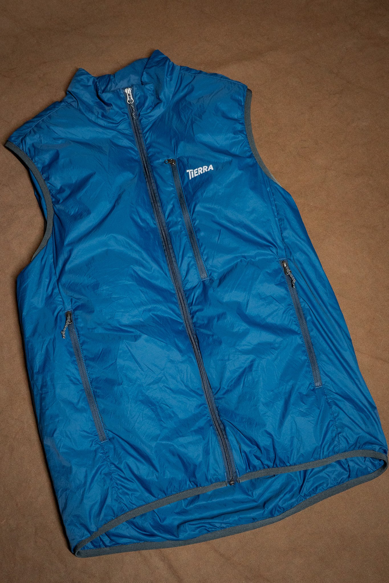 Tierra Belay 60 Vest Jacket Mens Medium Deep Sea