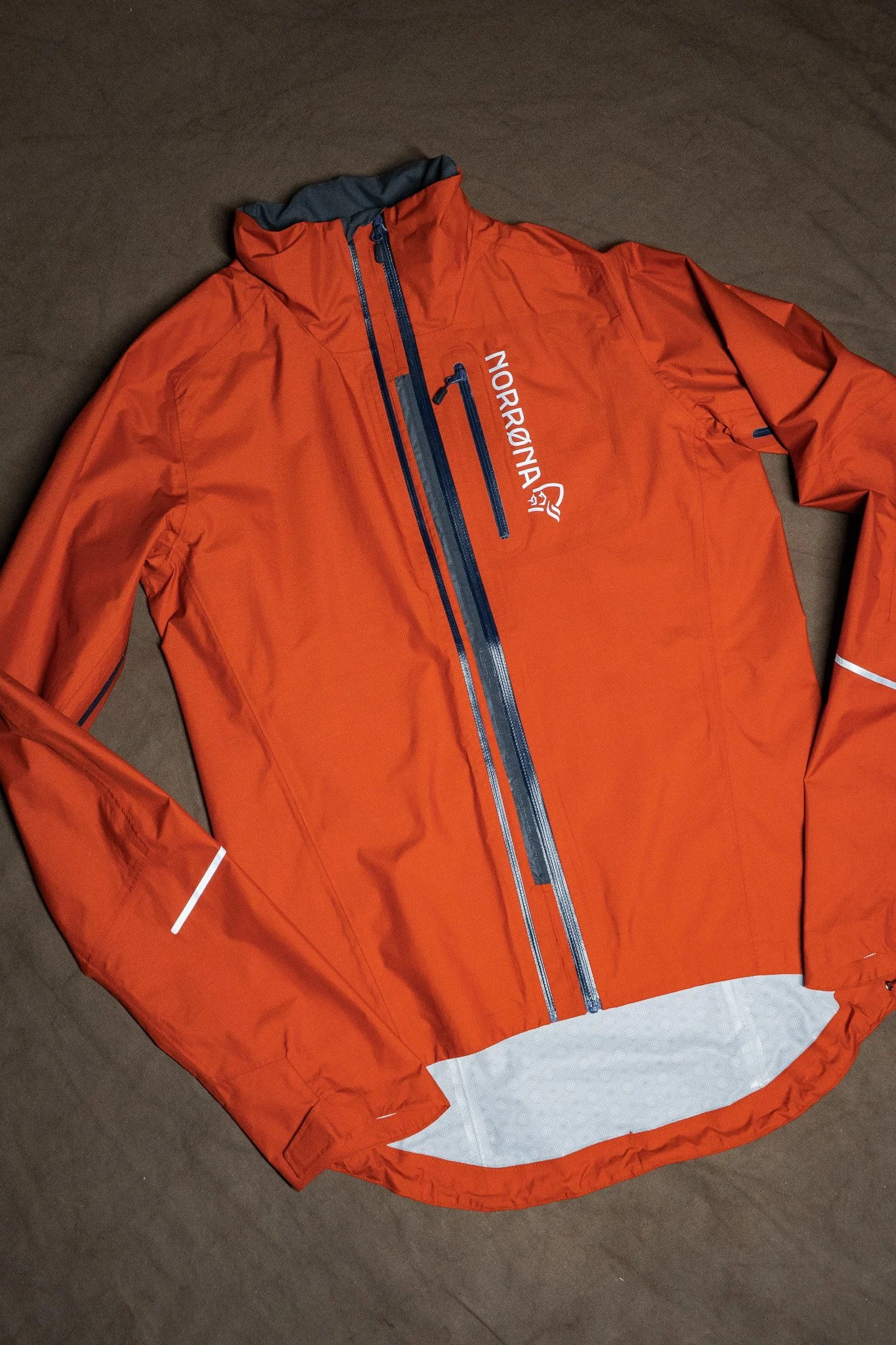 Norrøna Fjørå Dri1 Jacket Mens Small Rooibos Tea UK