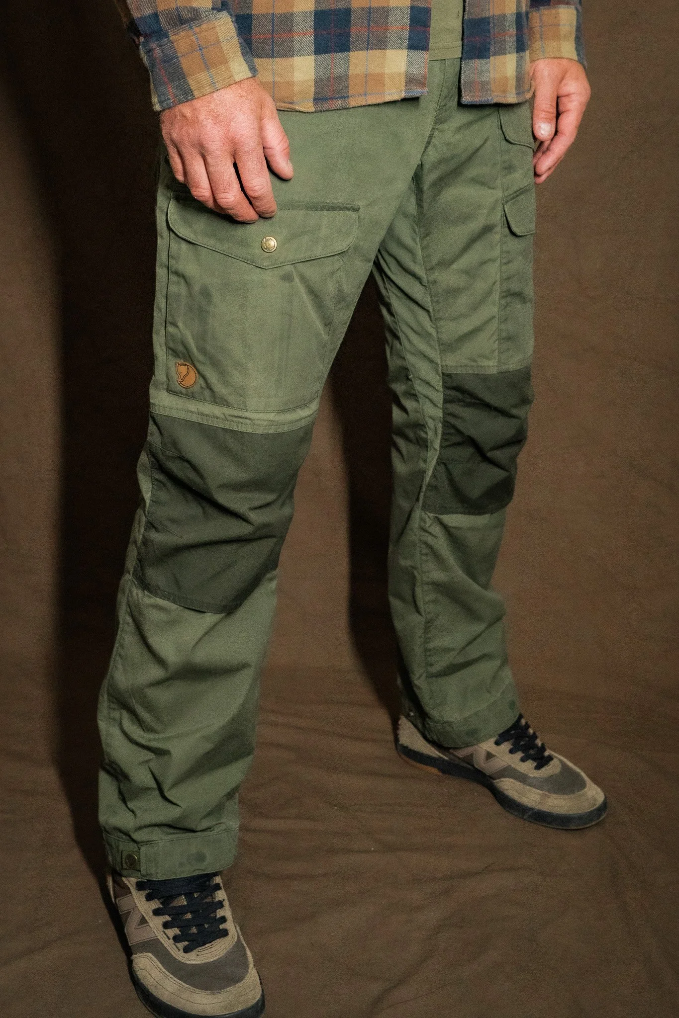 Fjällräven Vidda Pro Ventilated Trousers Mens UK 36” EU52 Laurel Green / Forest Green