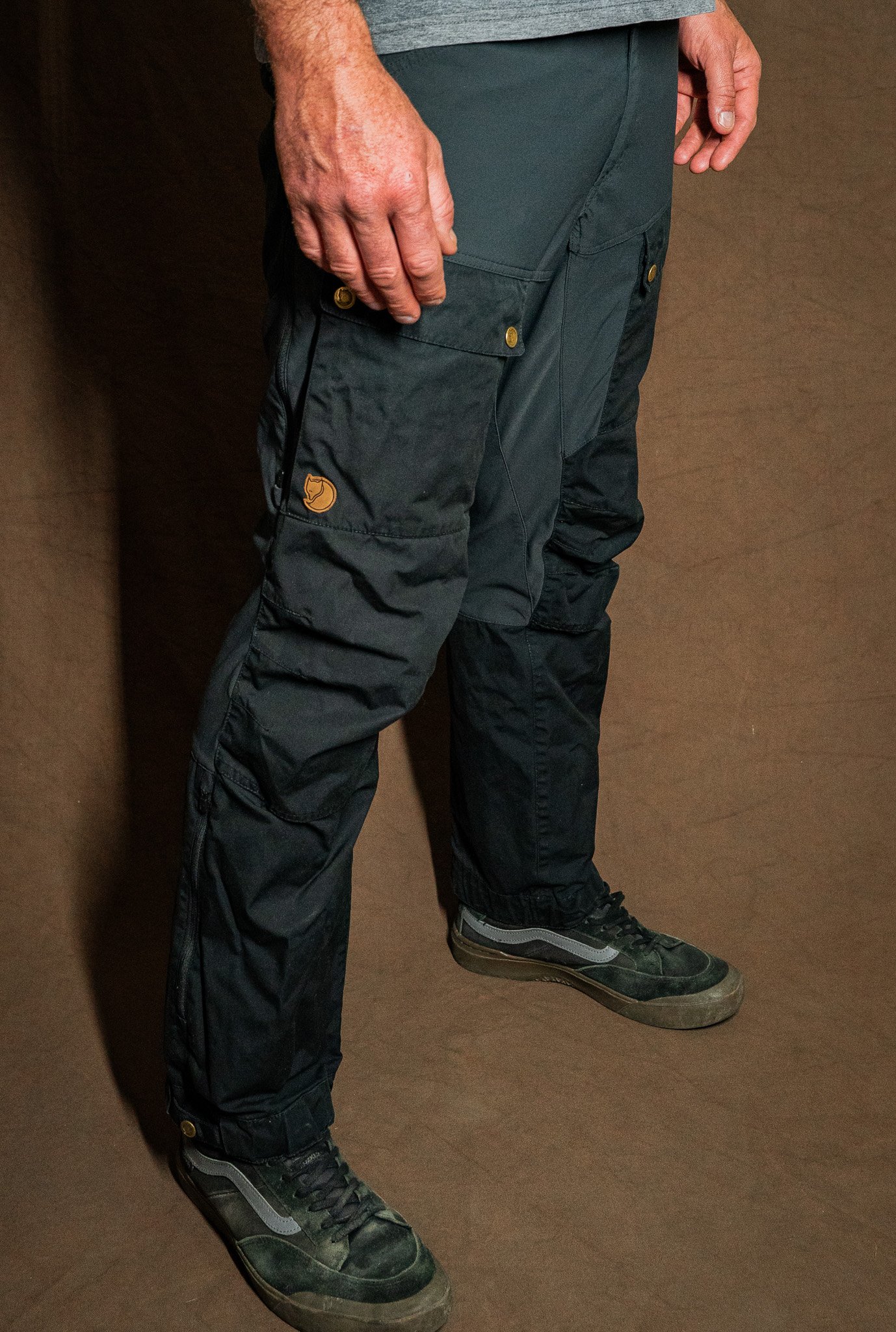 Fjällräven Keb Trousers Mens UK34” EU50 Black UK