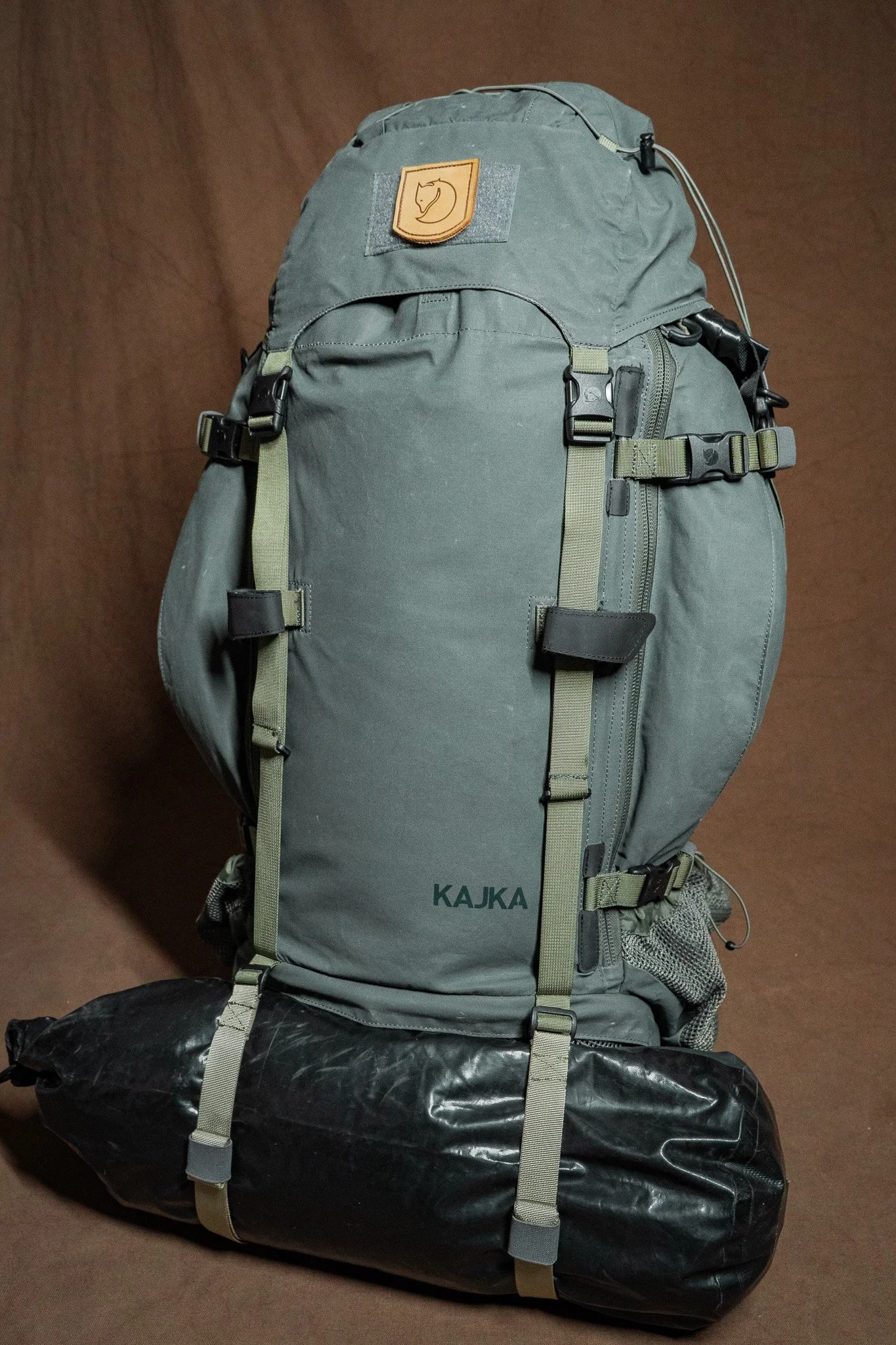 Jenesøn Custom | Fjällräven Kajka 65L Rucksack Forest Green