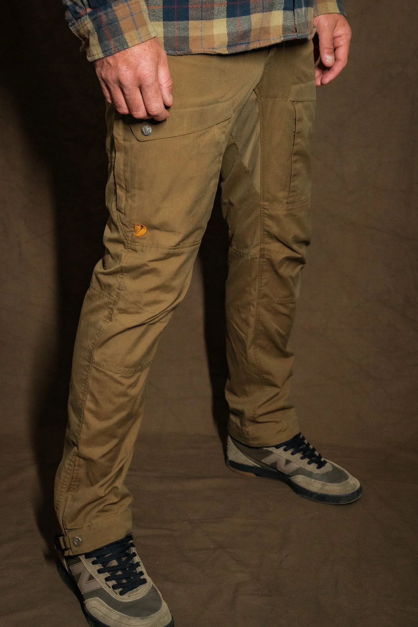 Fjallraven Singi X Trousers Mens UK 32” EU48 Regular Wood Brown