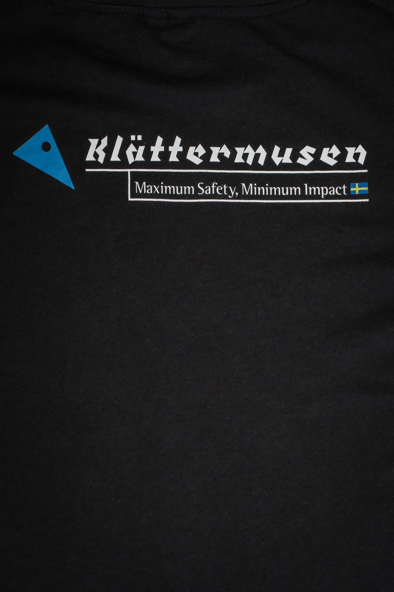 Klättermusen Association T Shirt Mens Small Black