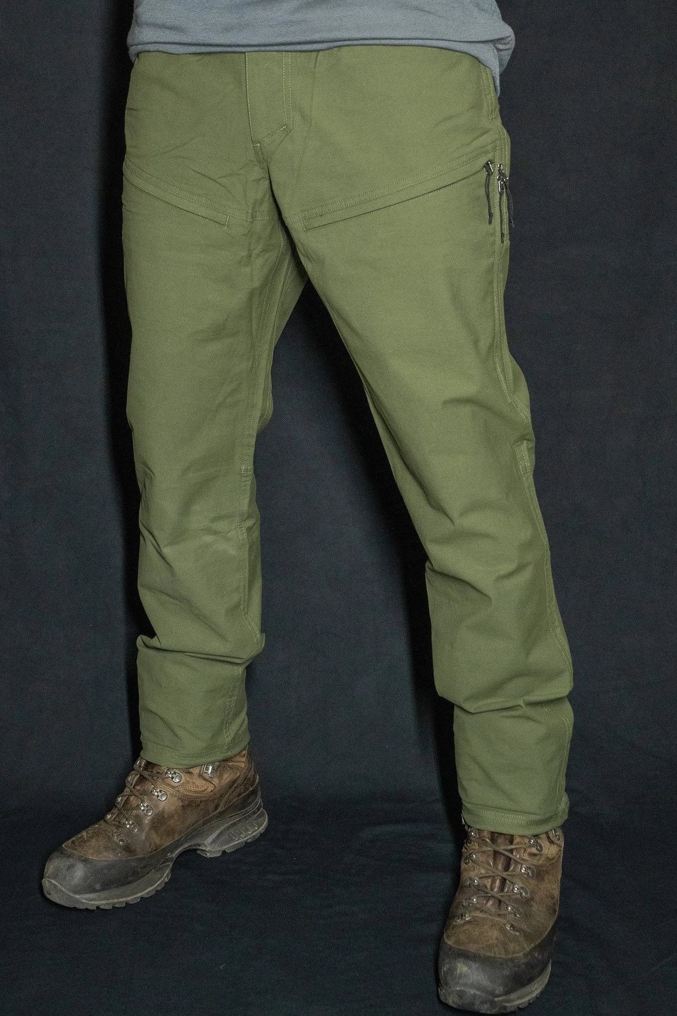 Brynje of Norway Explore Trekking Pants Mens Olive Green