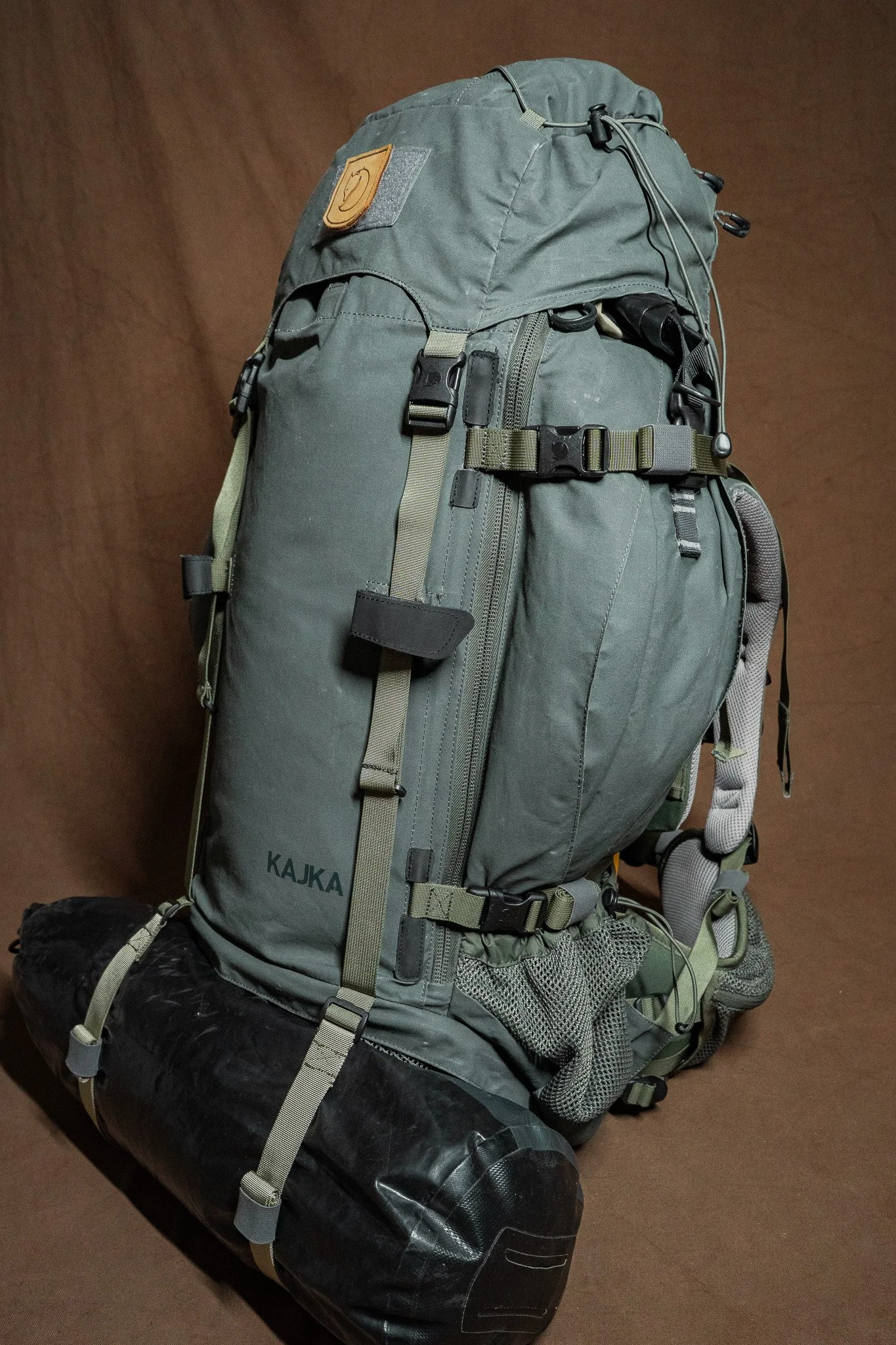 Jenesøn Custom | Fjällräven Kajka 65L Rucksack Forest Green