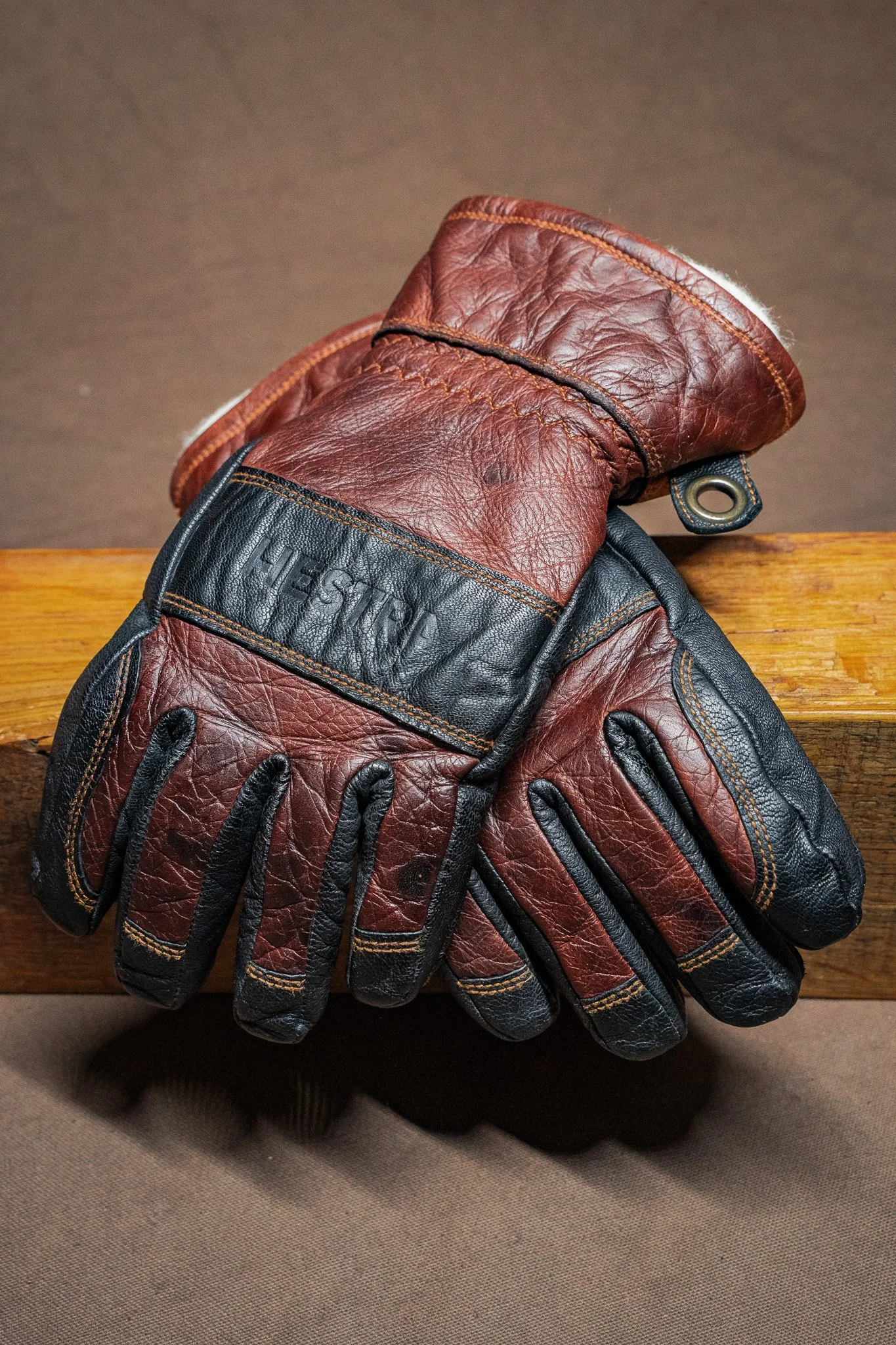 Hestra Fält Guide Glove 5-finger Size 9 Black / Brown