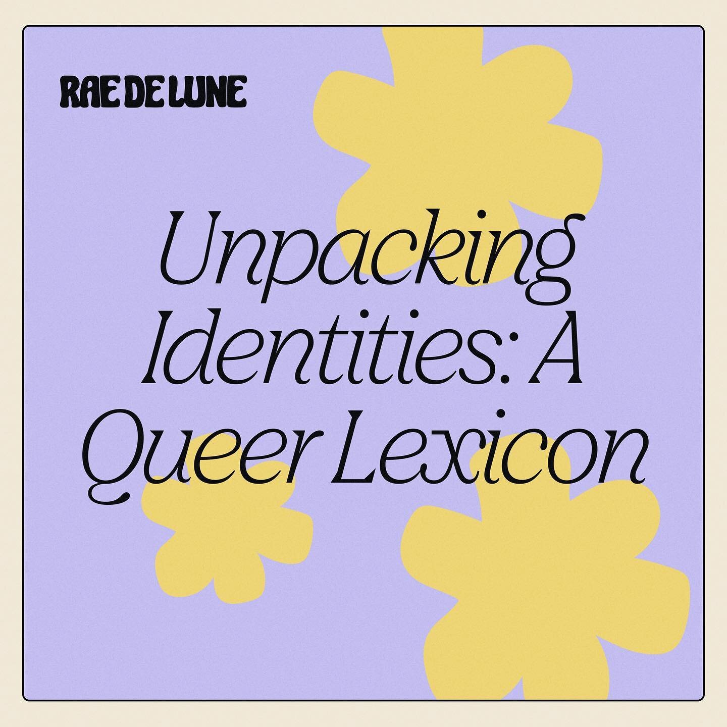Ever feel lost in the jargon? This Pride, we&rsquo;re setting the record straight &mdash; or should I say queer? Knowledge is pride. Let&rsquo;s begin! 🏳️&zwj;🌈