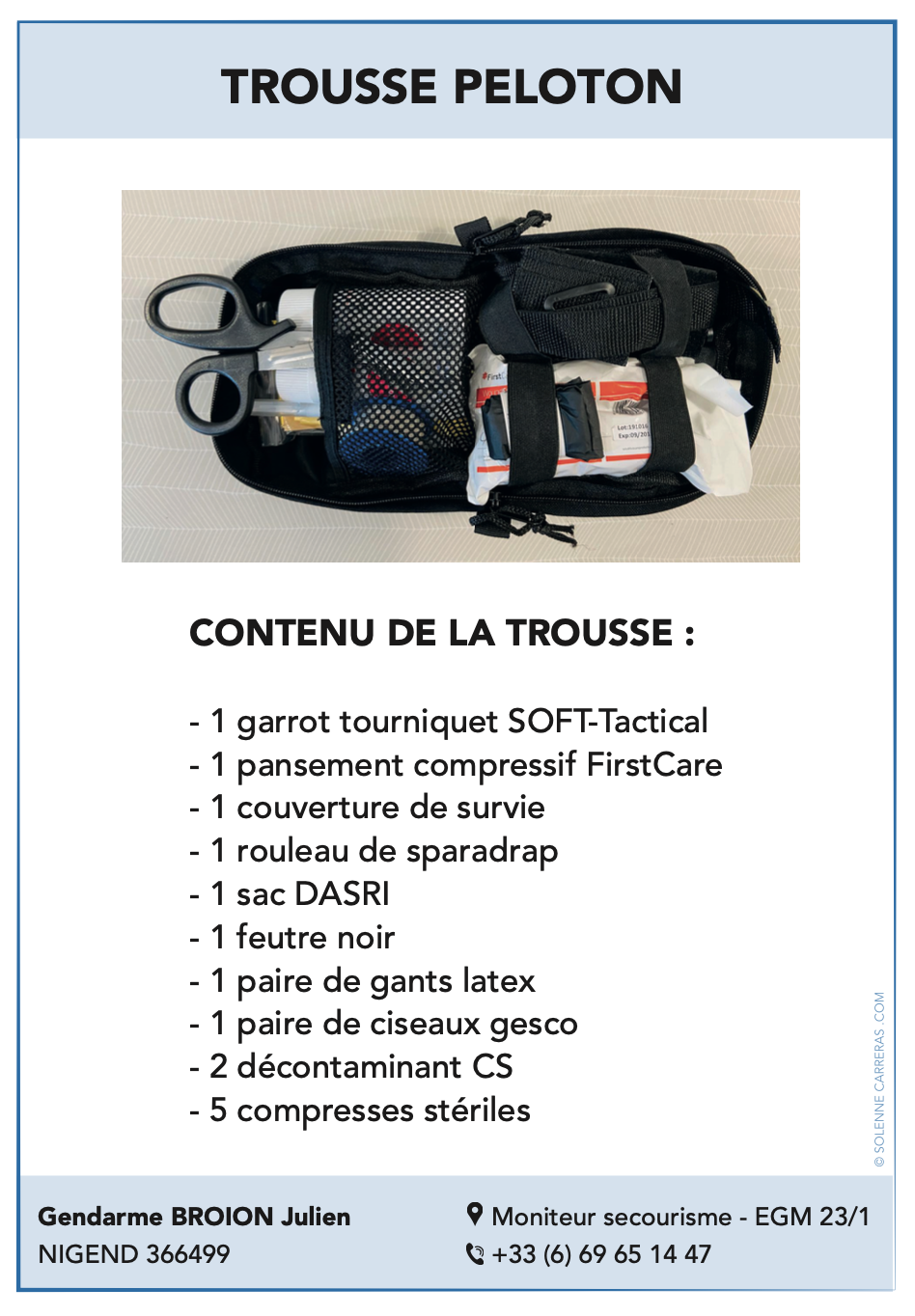 Trousse peloton