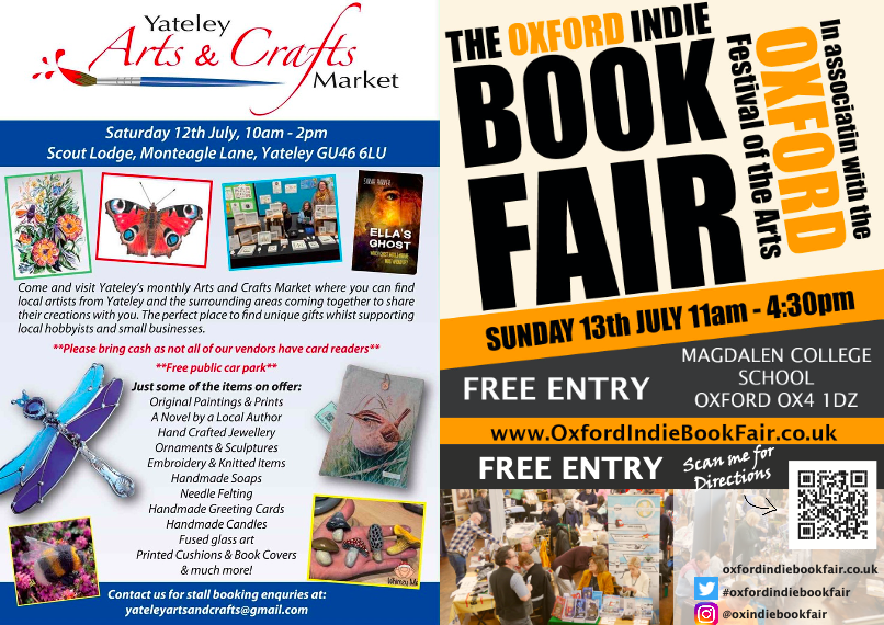 From Yateley to Oxford… on the same weekend!