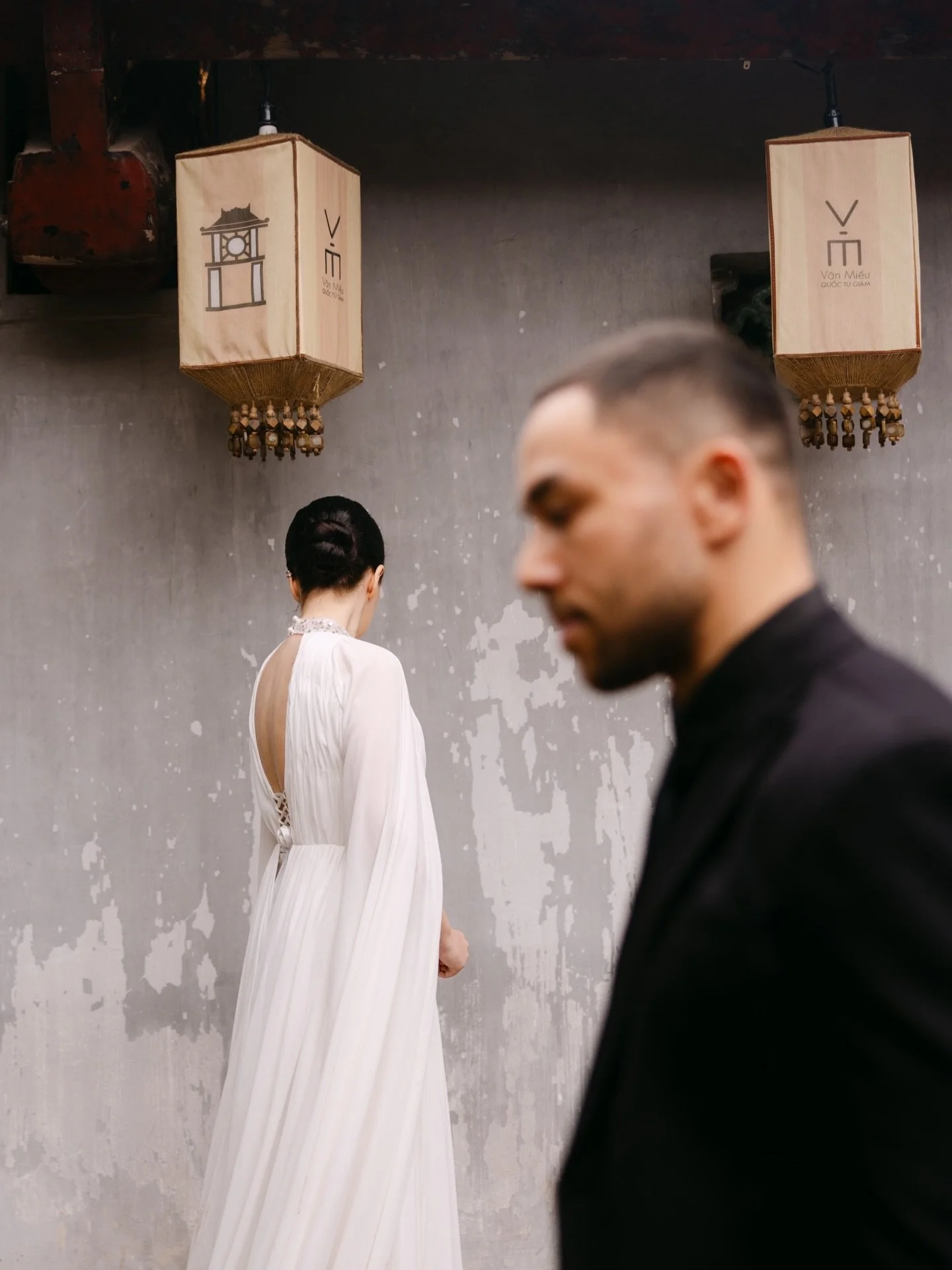 Hanoi elopement photography in Vietnam that feels intimate, editorial, and effortlessly cinematic.

This destination elopement in Hanoi was captured inside one of the city&rsquo;s most iconic heritage locations, blending historic architecture with so