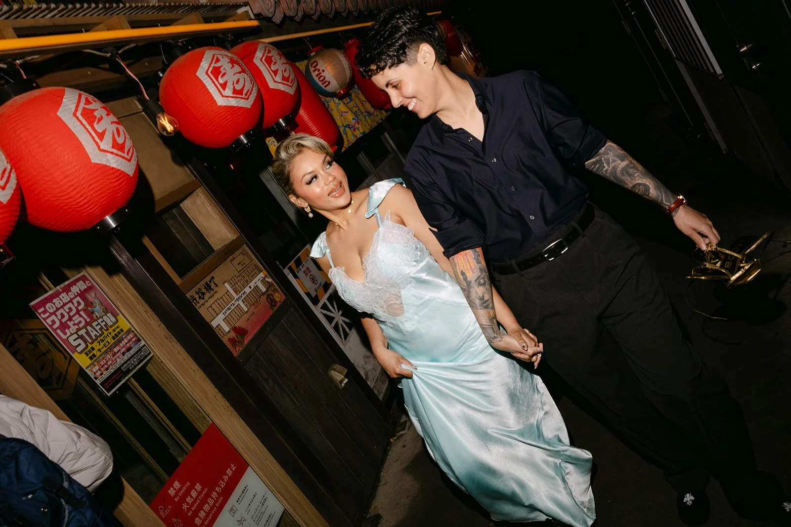 Kyannie &amp; Indira's Tokyo Evening Engagement