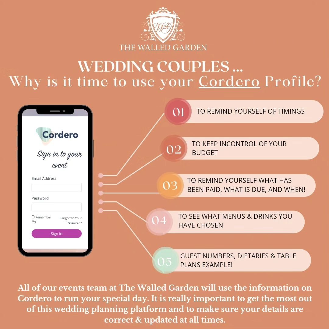 Say hello to seamless planning with Cordero 📂

Coordinate with your wedding planner, access event details, timings, payments, and important documents - all in one convenient place.

We use Cordero because it offers our couples and our team ease by c