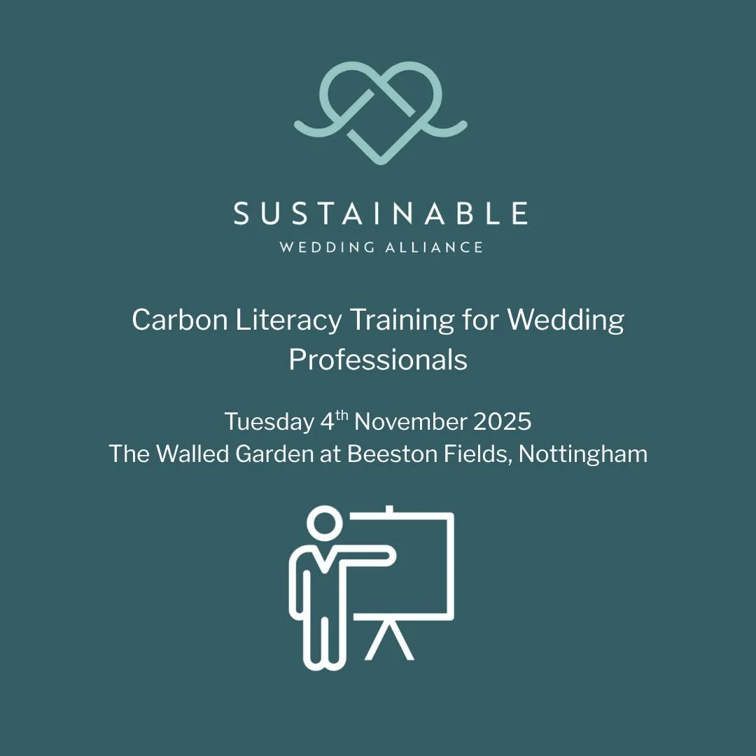 We&rsquo;re excited to be hosting the Sustainable Wedding Alliance&rsquo;s Carbon Literacy Training (with certification) for wedding professionals and industry friends here at The Walled Garden on Tuesday 4th November. We'll be throwing in a free lun