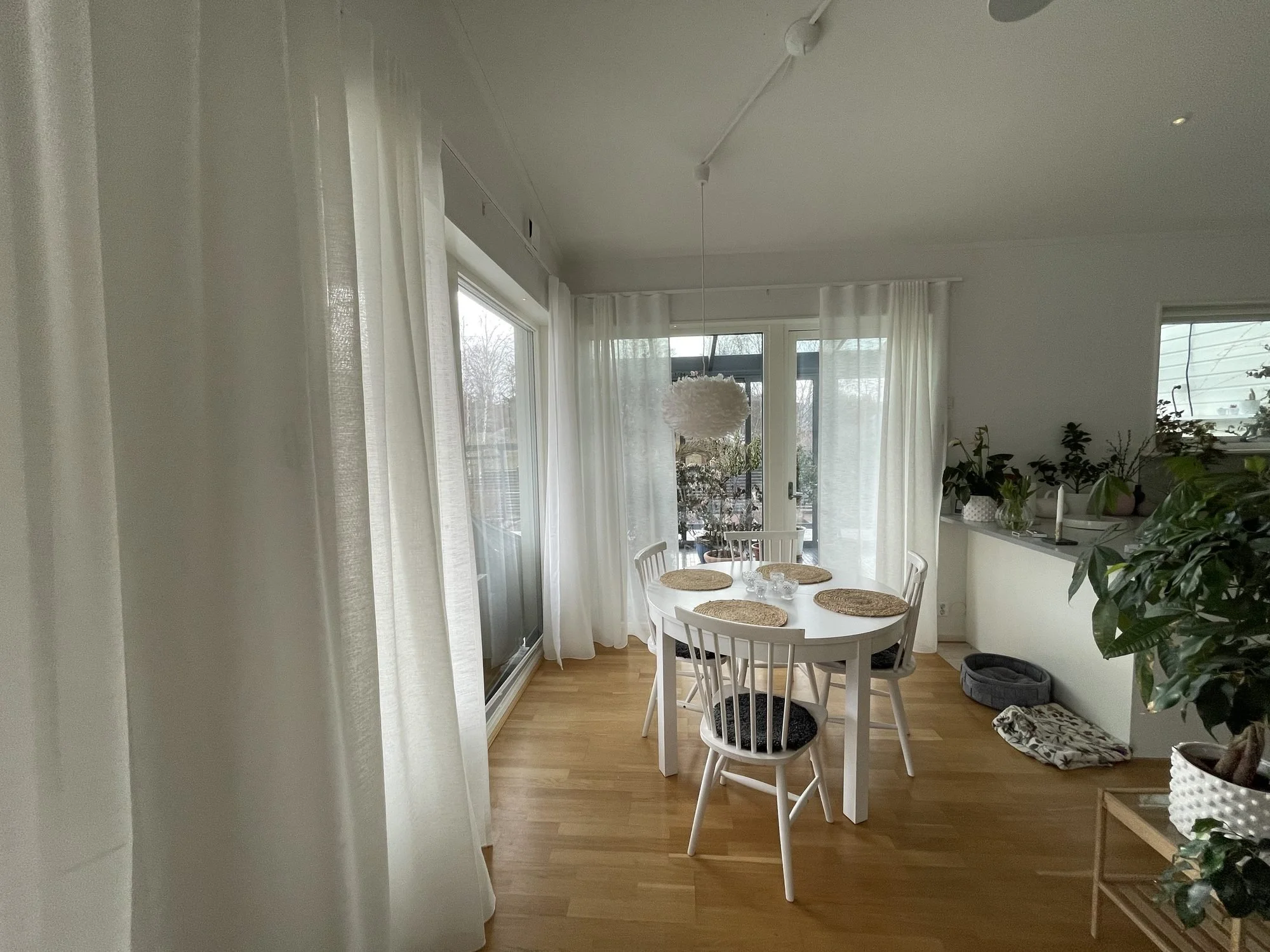 Wavegardiner vid matplatsen i en villa i Andalen, Torslanda
