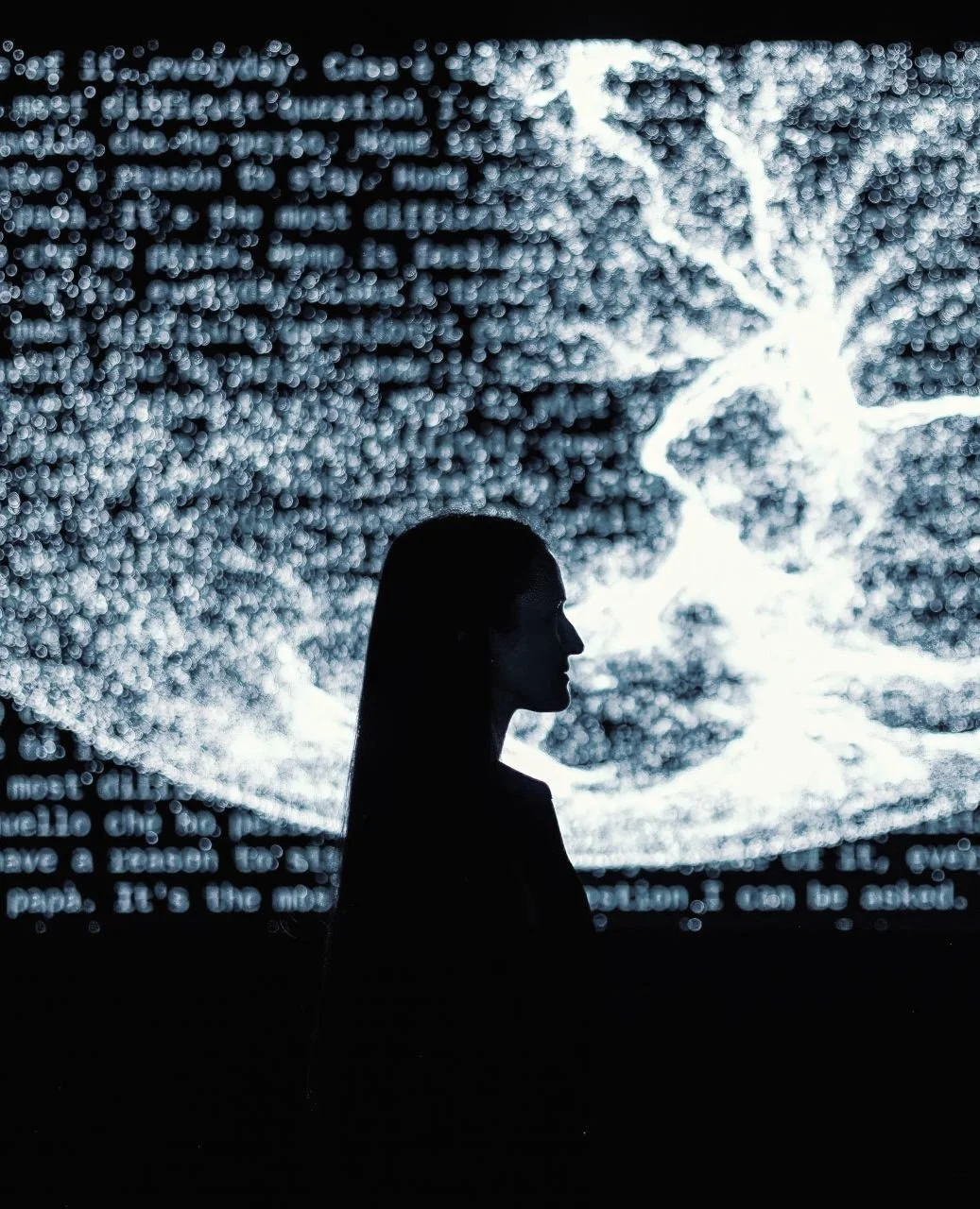 Over 100 voice notes were submitted in 3 days from across Italy and the UK. I treated each audio as emotional data rather than just raw material. I analysed the rhythm, breath, silence, and tone, then I visualised it and sonified it in real-time thro