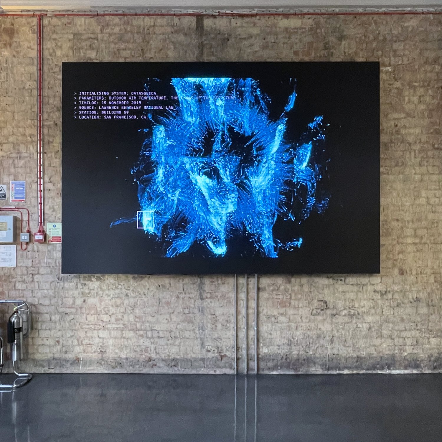 Outdoor air temperature data