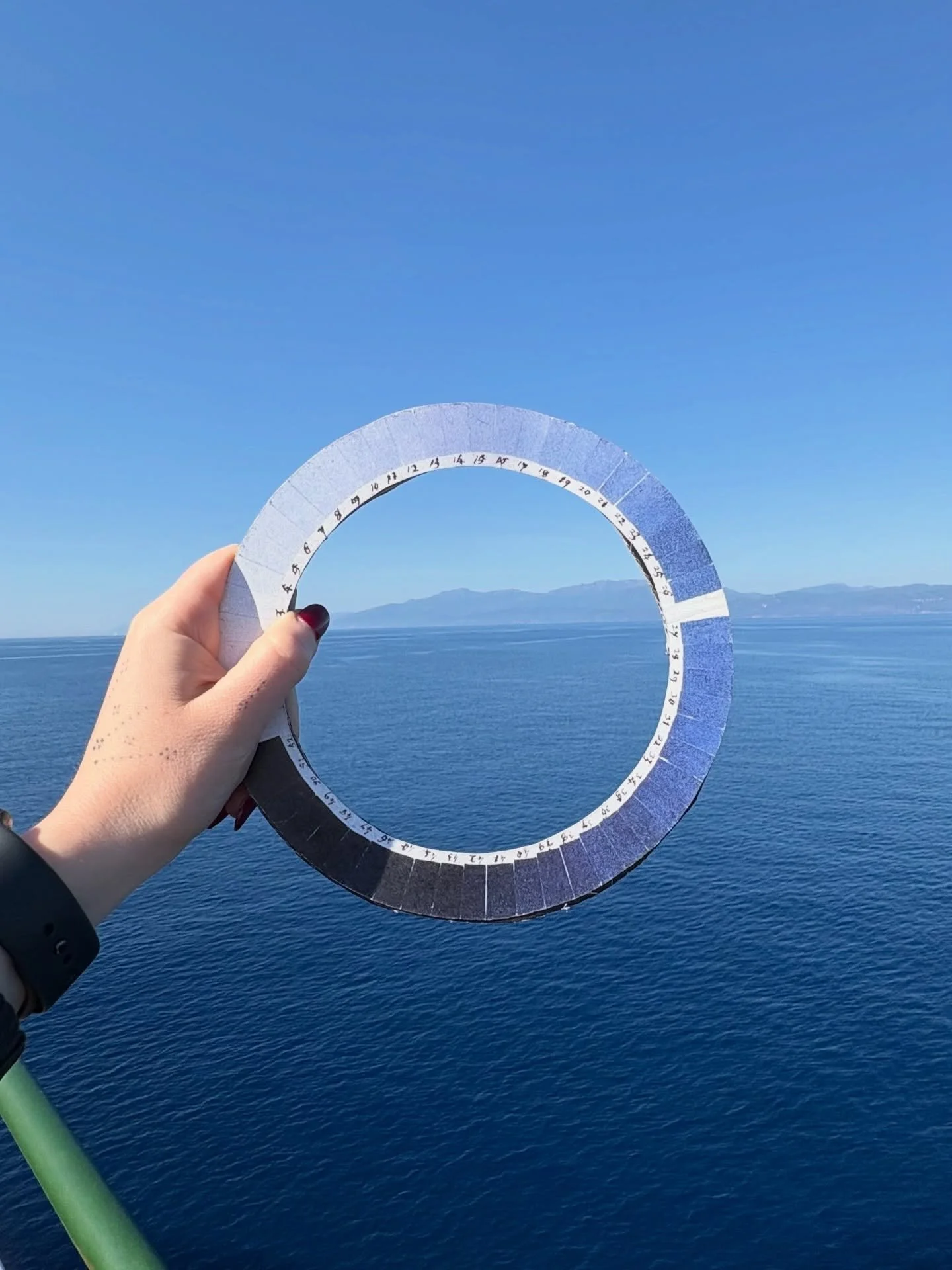 The first 36 hours onboard a commercial cargo ship in navigation in the Mediterranean Sea collecting data and sounds as part of the NPoE residency ⚓️ In the last picture my current office!

The crew onboard is simply amazing, I&rsquo;m grateful to be