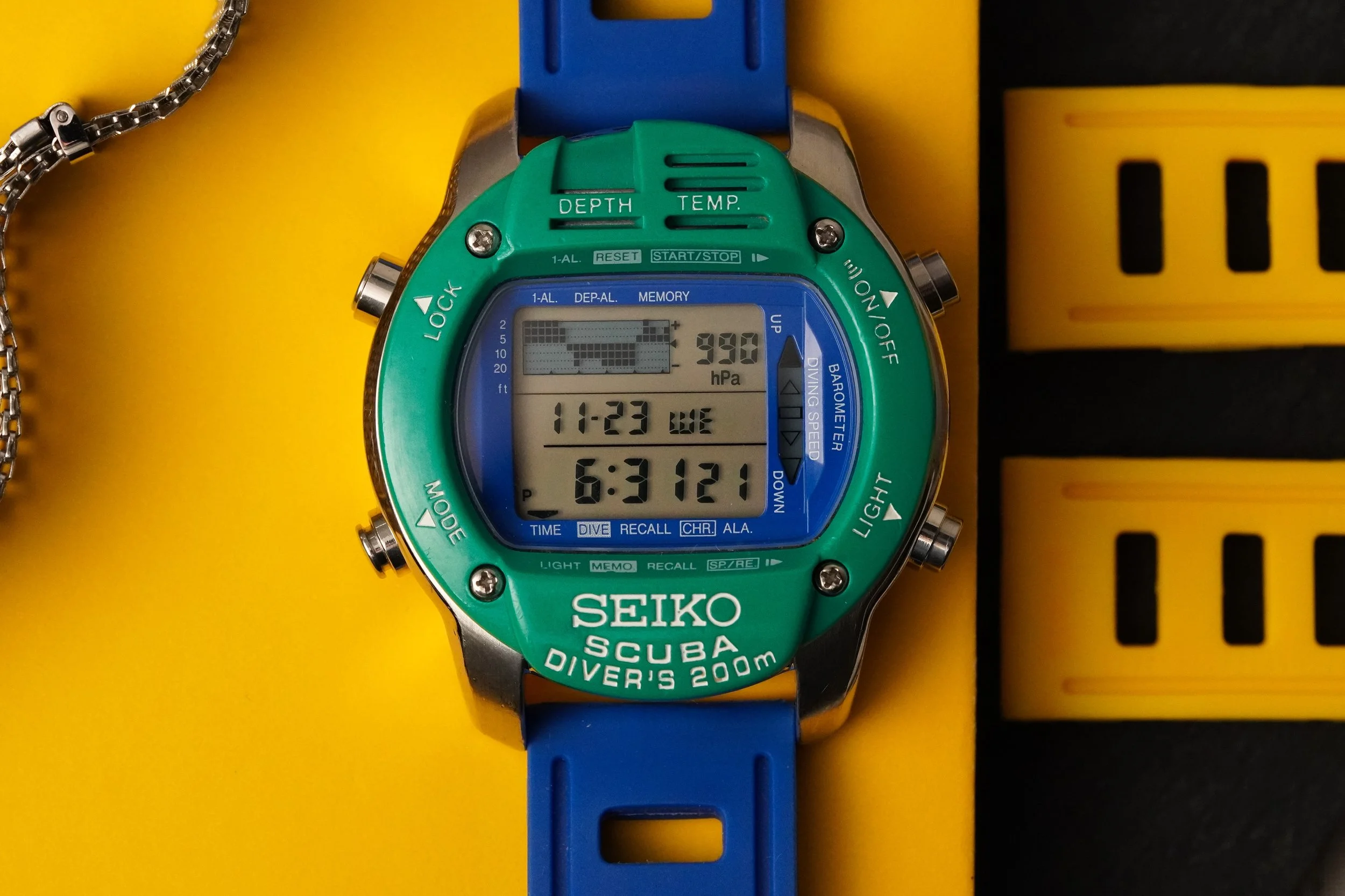 1994 Seiko M795 Scuba Dive Watch For Sale — Peachy Exotic Watches