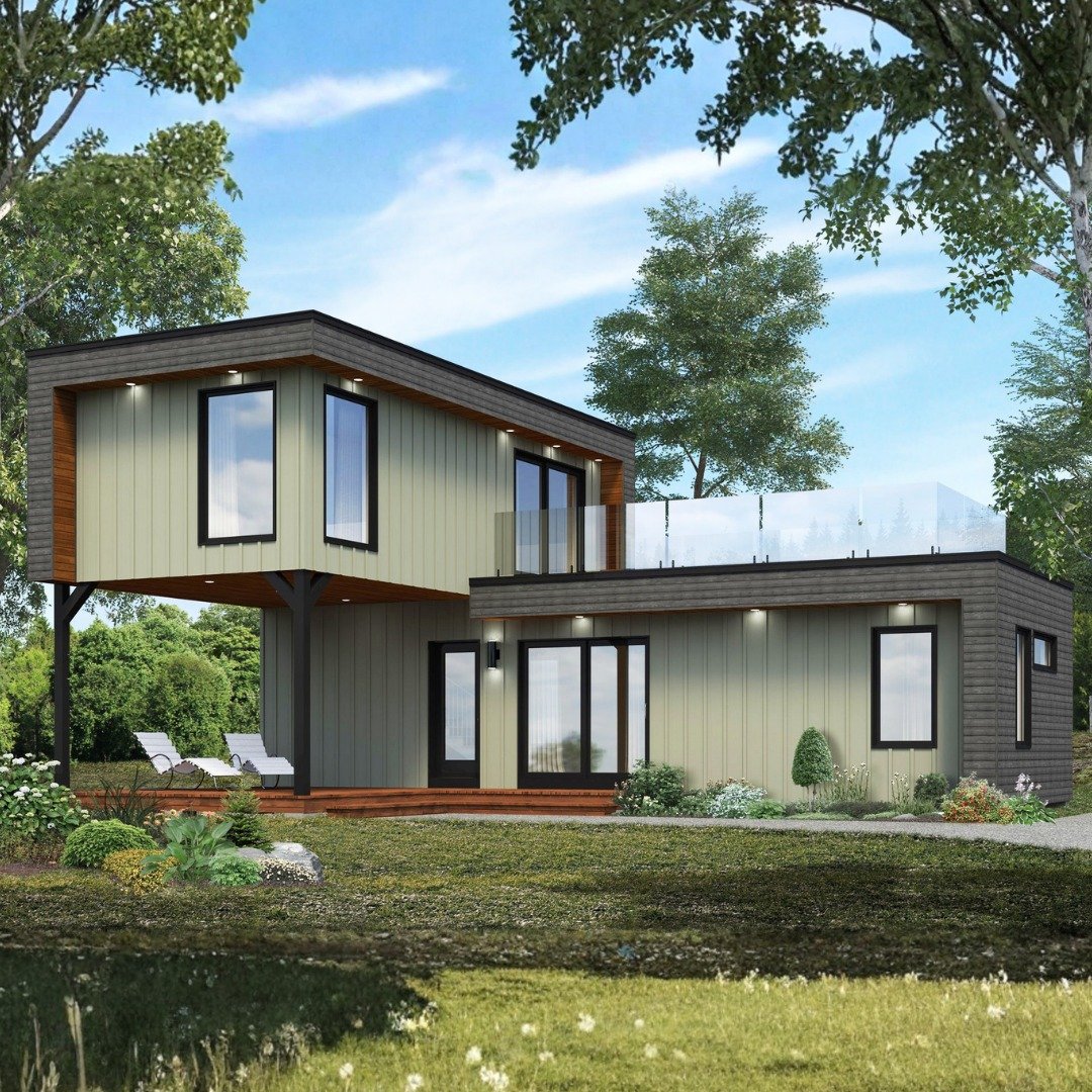 La voici, la voil&agrave; ! 🌾

On vous d&eacute;voile enfin la L&Uuml;NA, le mod&egrave;le que vous pourrez visiter en primeur au salon Expo Habitat.
Pour cette maison, on a choisi des mat&eacute;riaux haut de gamme qui font vraiment la diff&eacute;