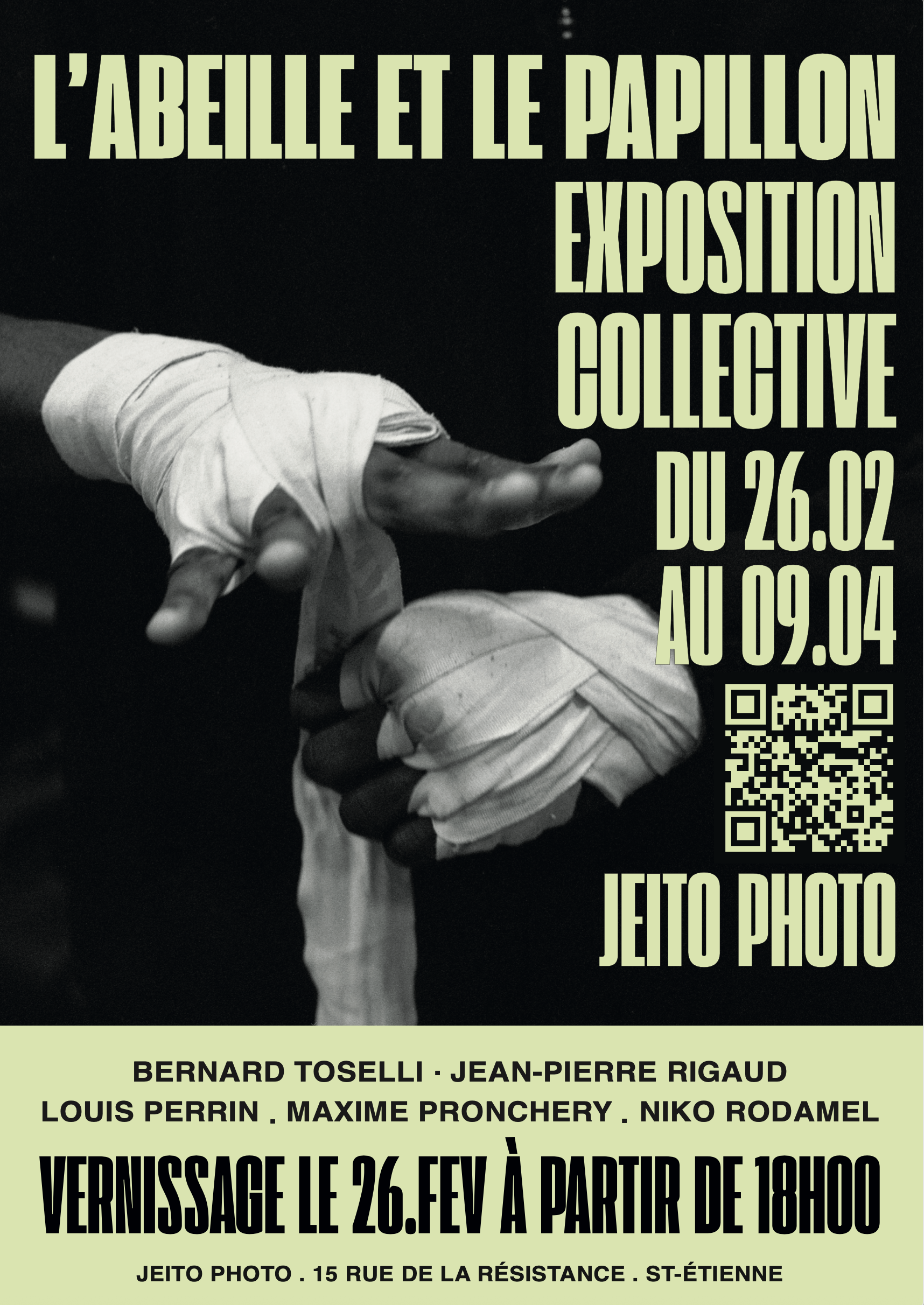 Exposition collective L’abeille et le papillon