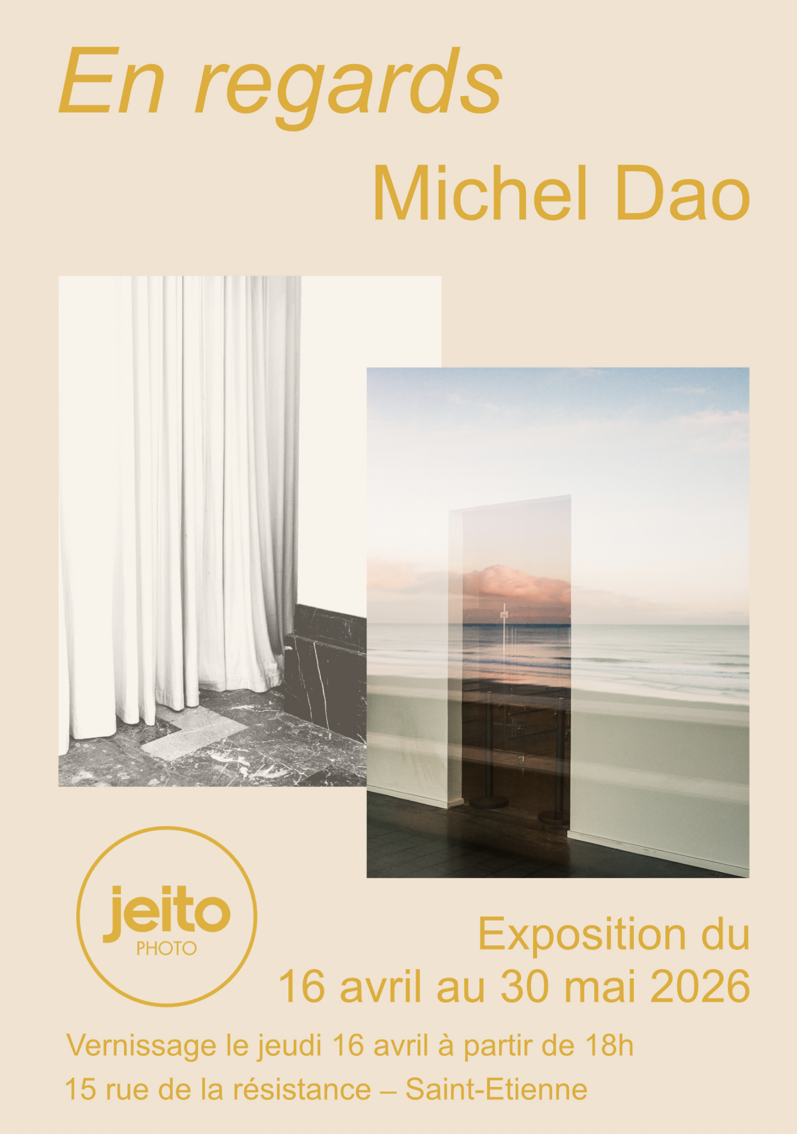 Exposition "En regards" de Michel DAO 