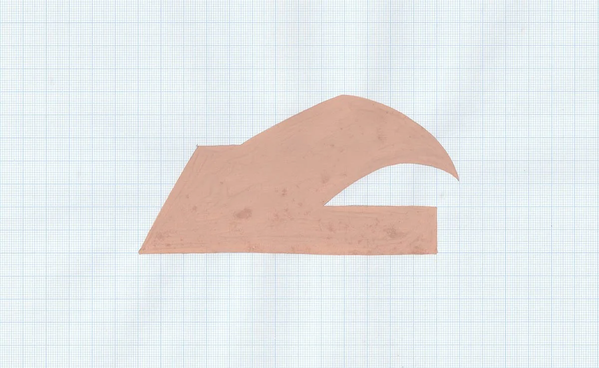 (3c) Watercolour on graph paper, 2020