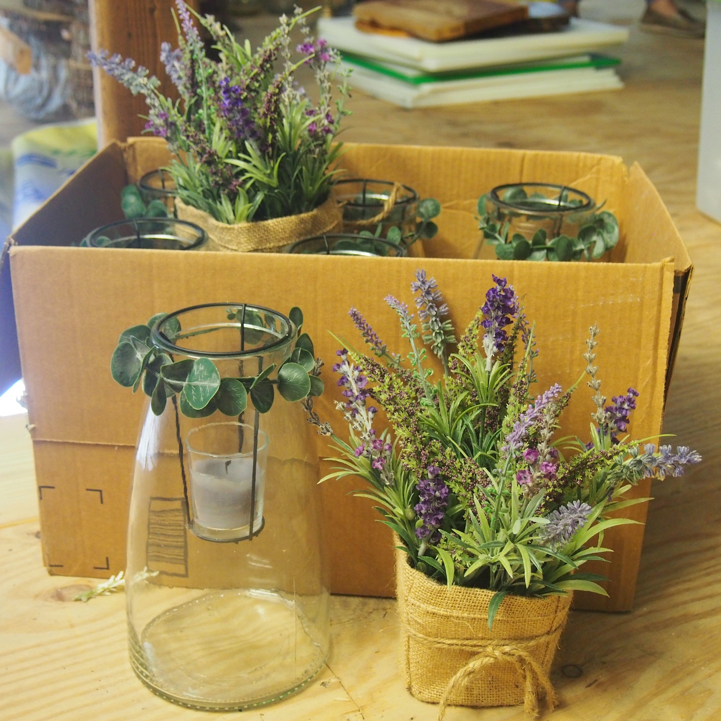 Jars Lavender and Eucalyptus — KaiKai Farm Produce Farm Dinners