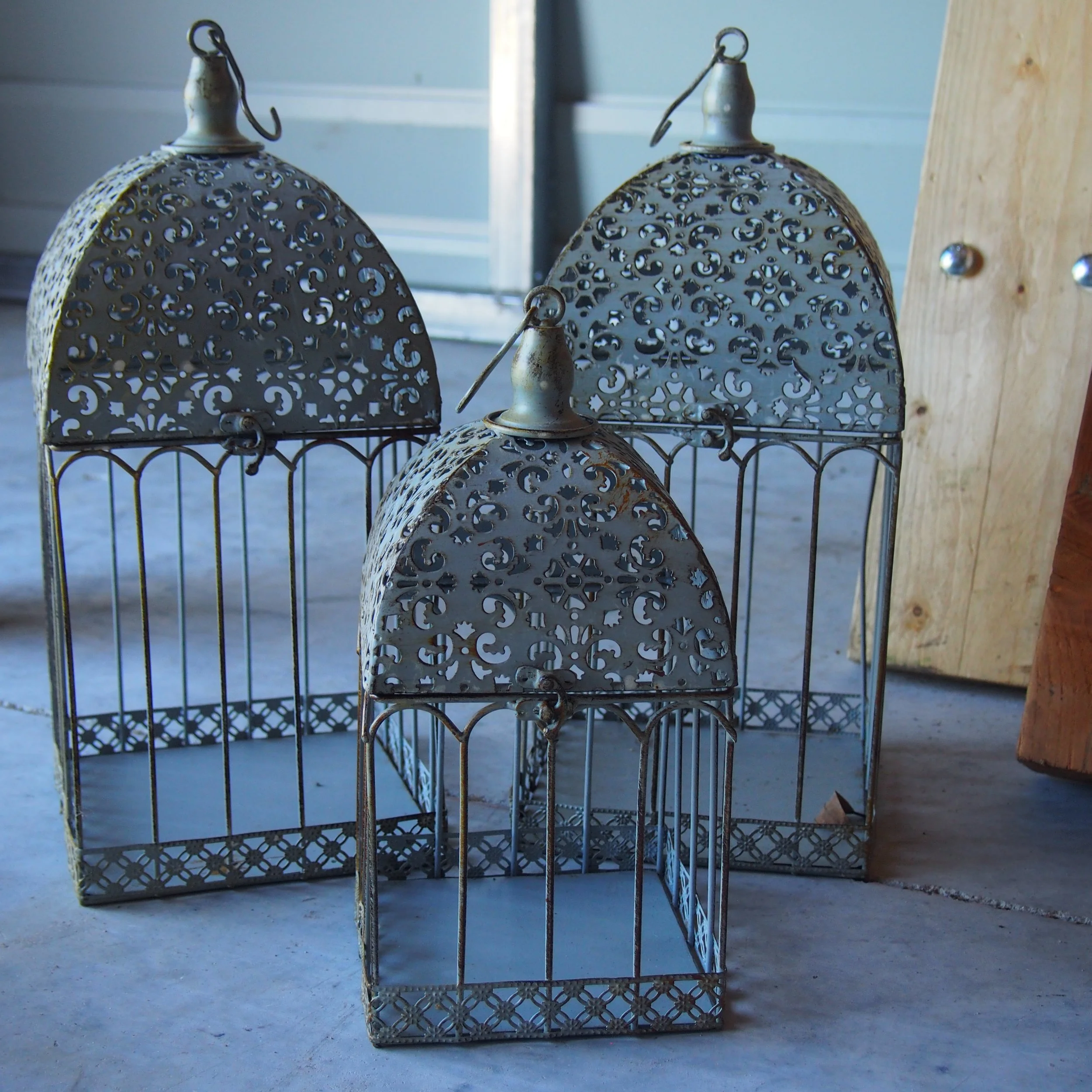 Package B of 3 Grey Lanterns — KaiKai Farm Produce Farm Dinners