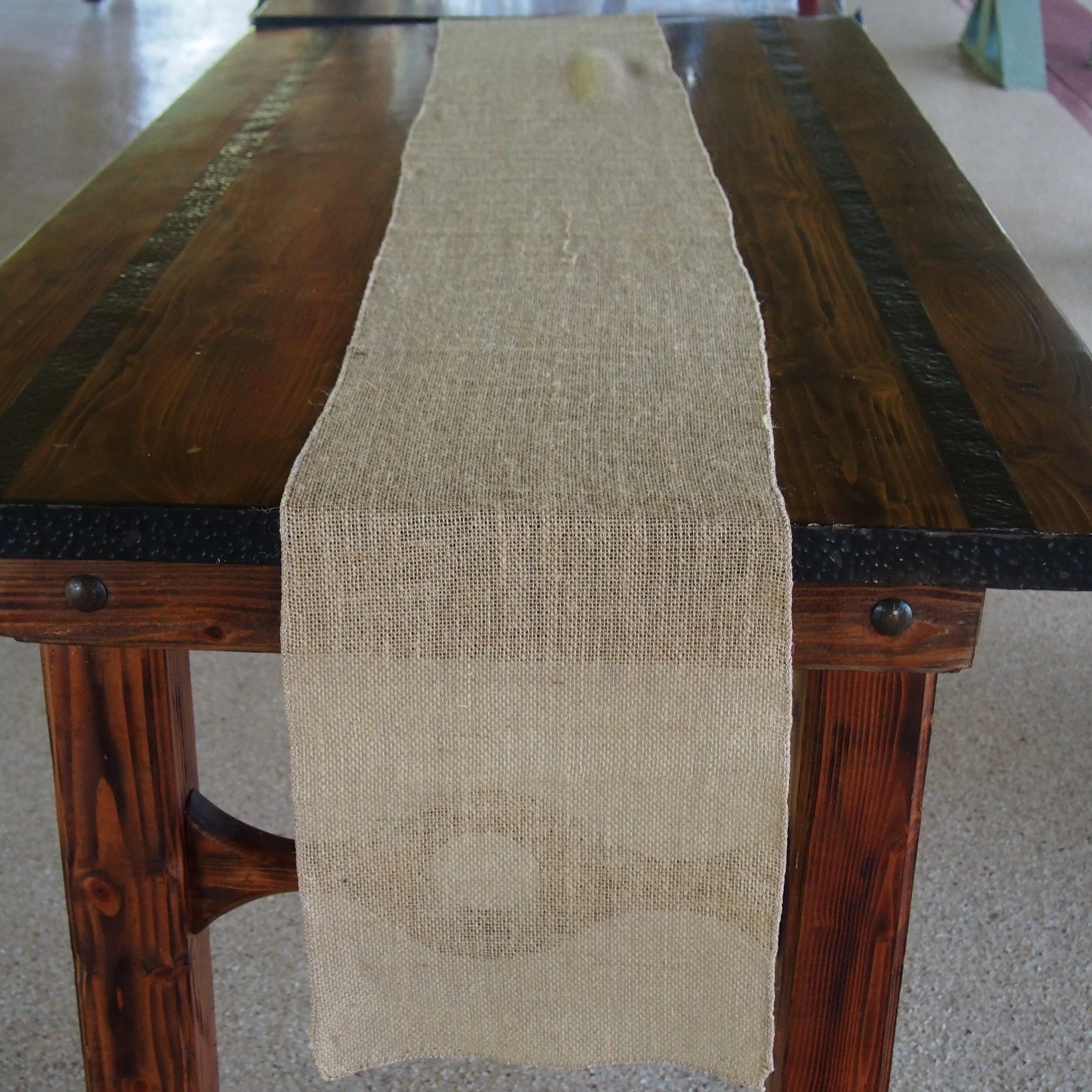 Runner Burlap — KaiKai Farm Produce Farm Dinners Weddings