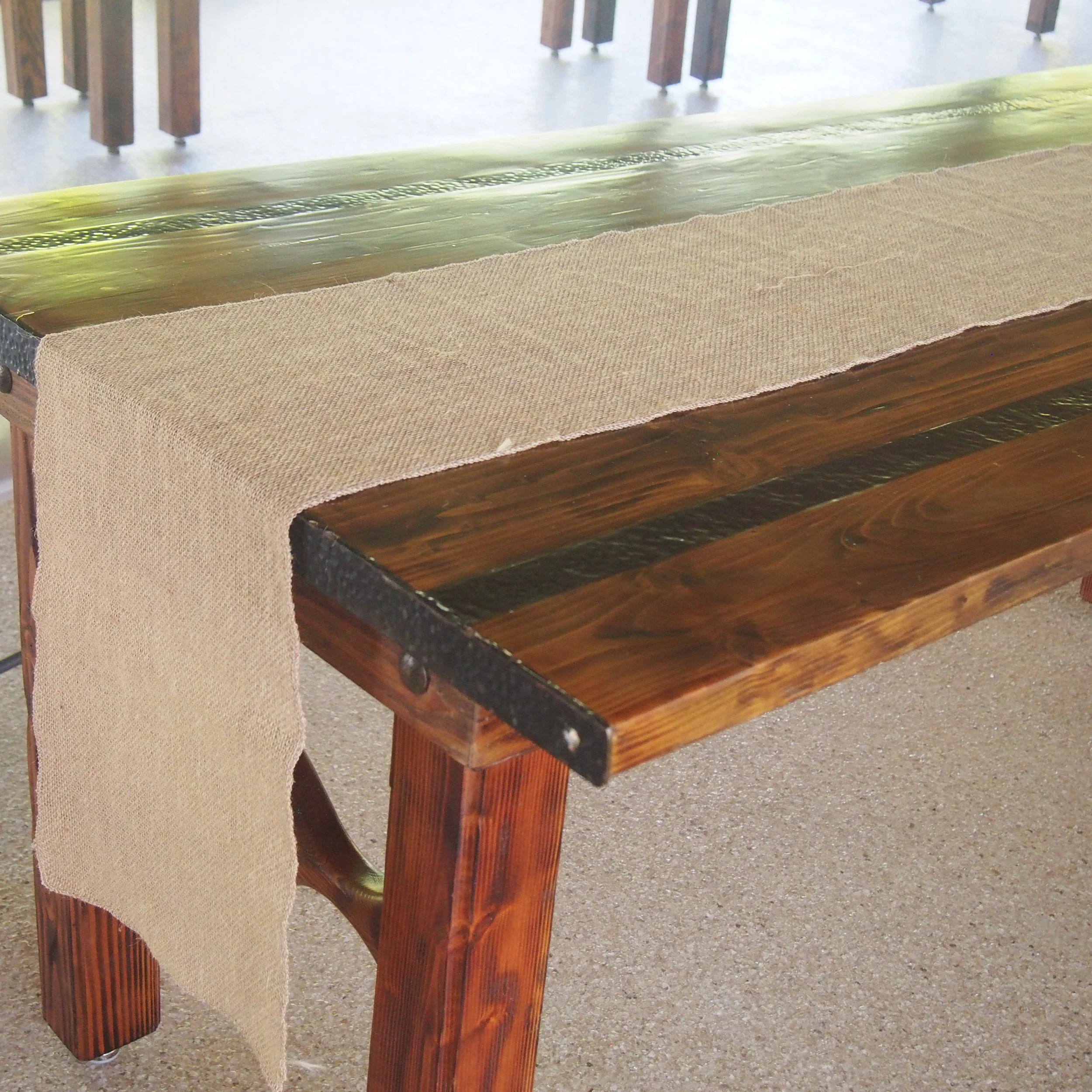 Runner Burlap — KaiKai Farm Produce Farm Dinners Weddings