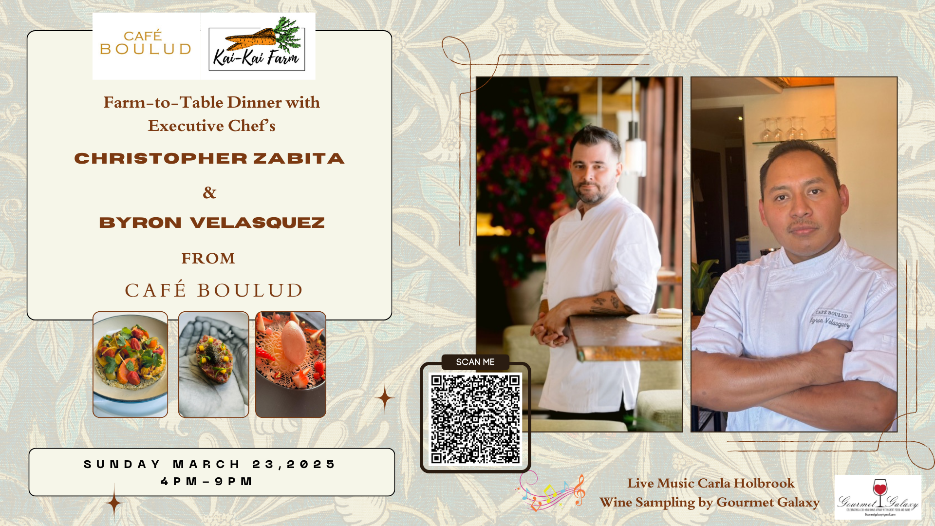 Farm to table dinner for foodies — Kai-Kai Farm - Produce - Farm ...