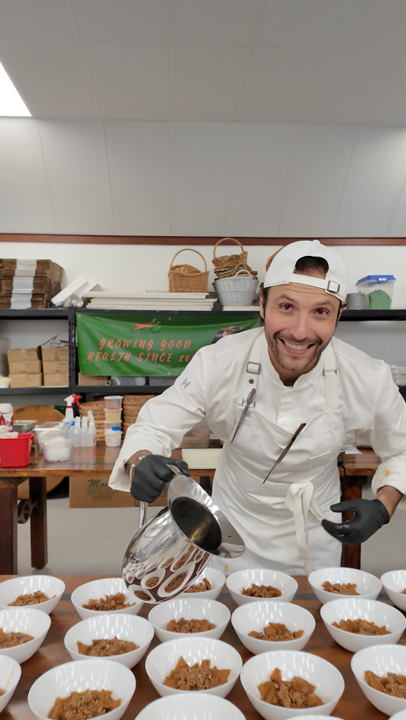 Farm Dinner with Wine Tasting by Executive Chef  Harvey Gonzalez from Christopher’s Kitchen 3/19/2026