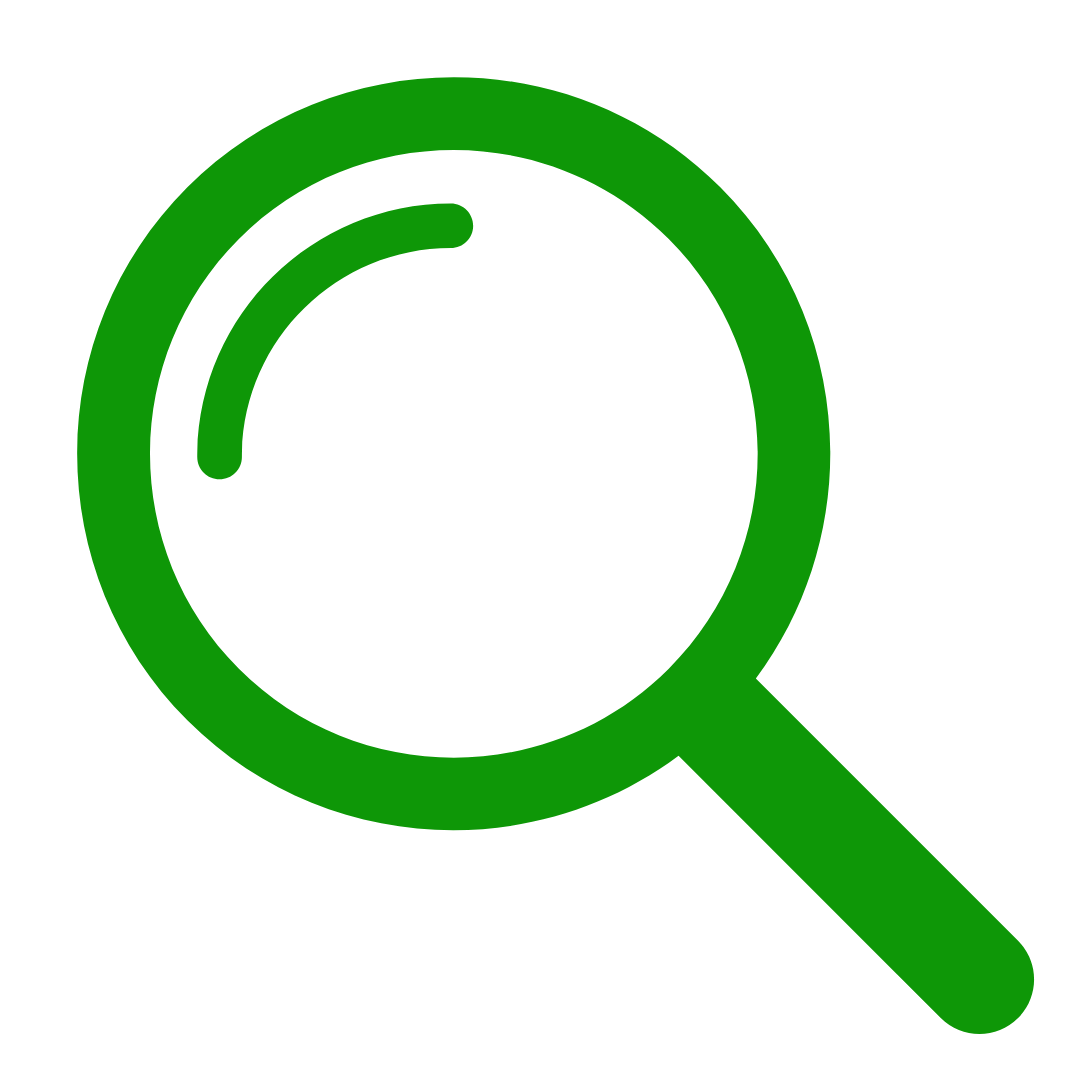 icon of magnifying glass