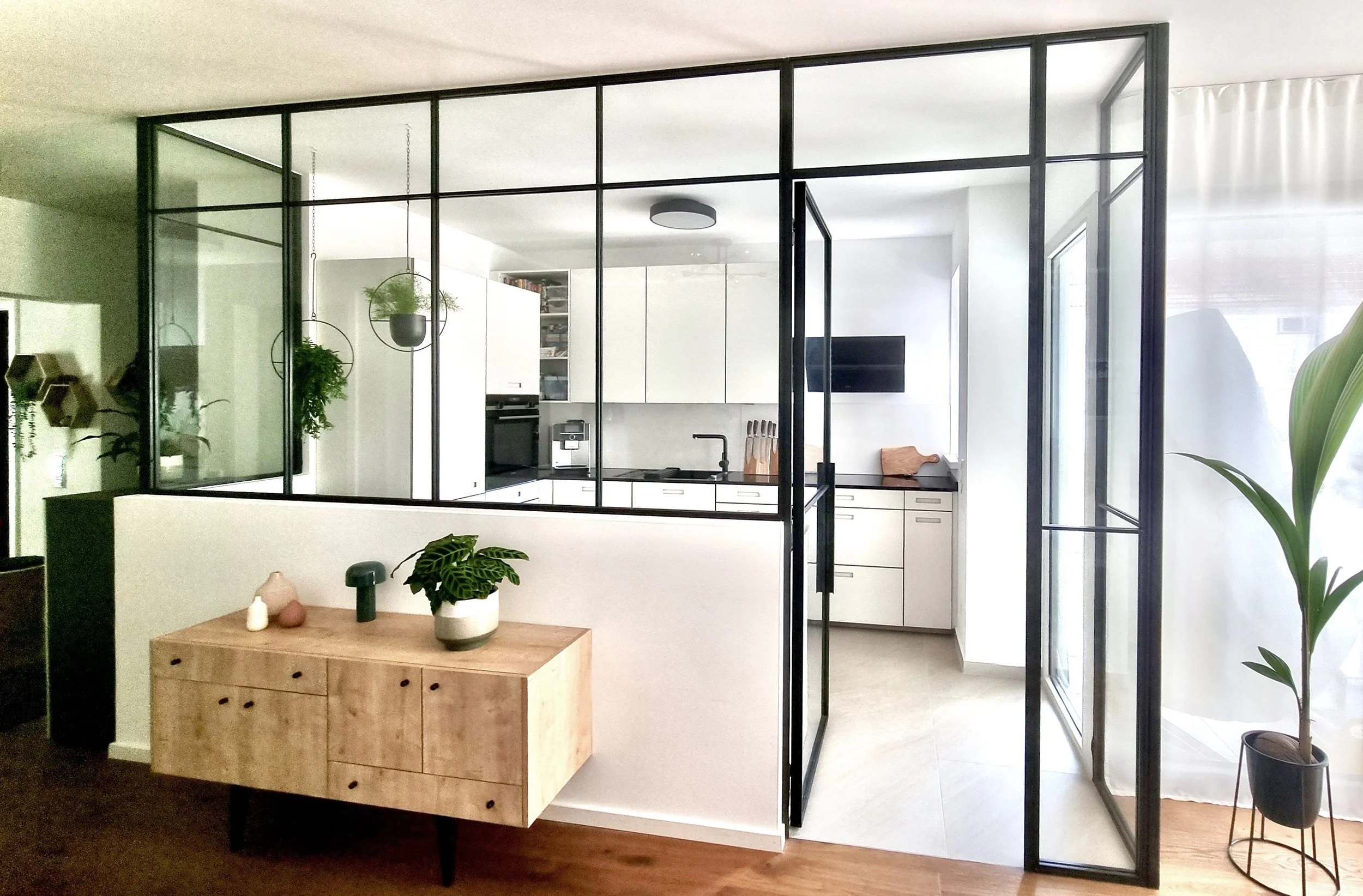 Trennwände — Loftwerke Bauhaus Stahl-Loft Türen Fenster Trennwände