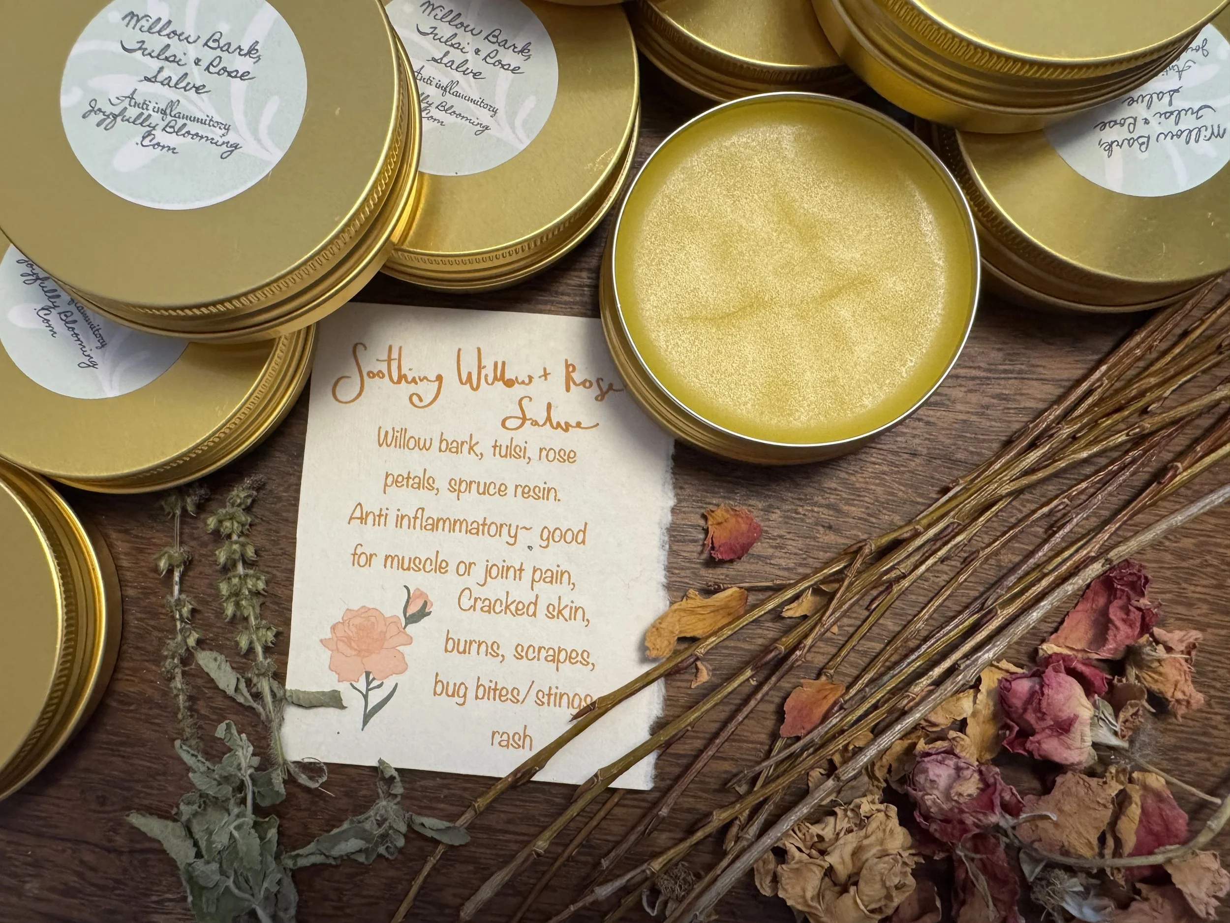 Willow Bark Soothing Salve