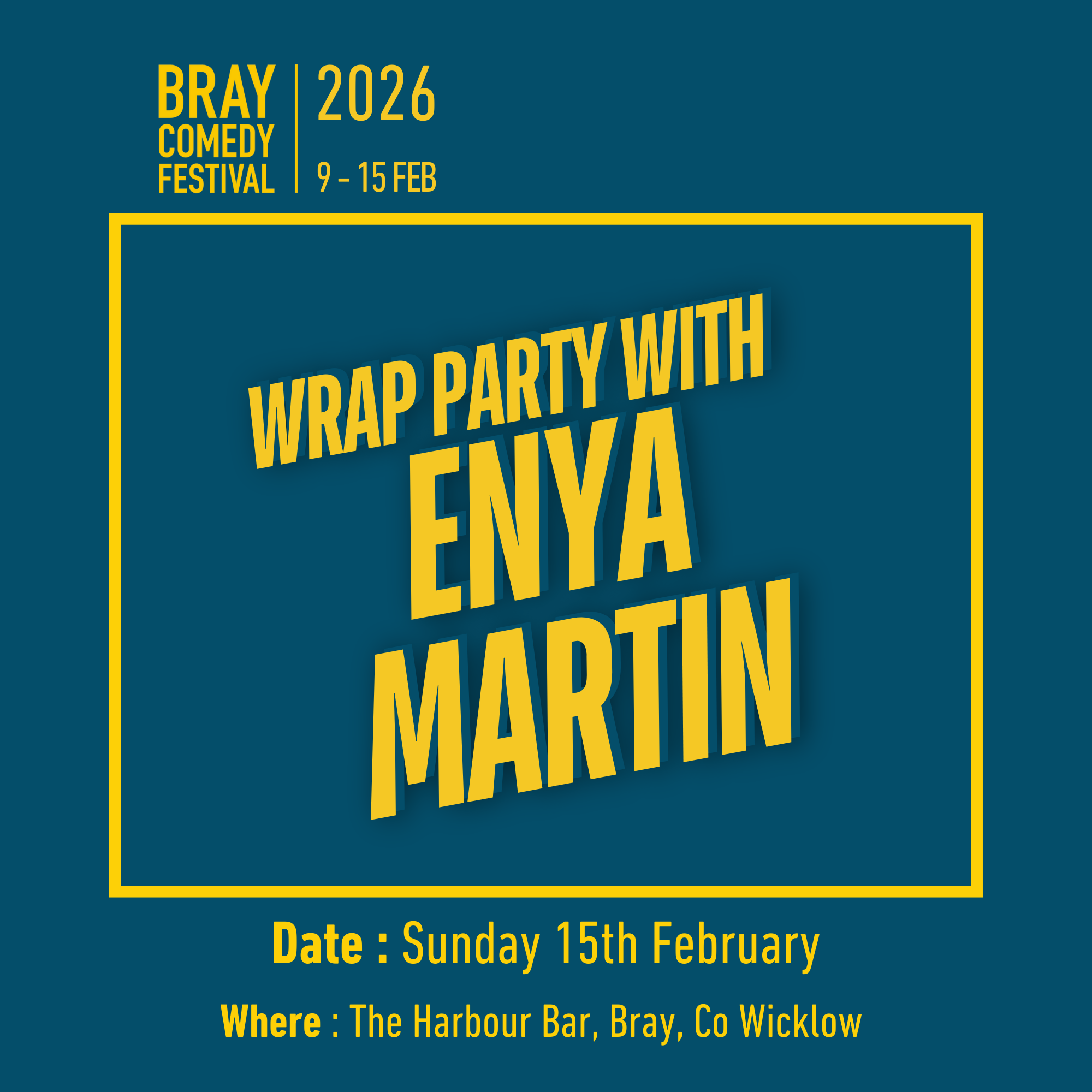 Wrap Party Enya Martin