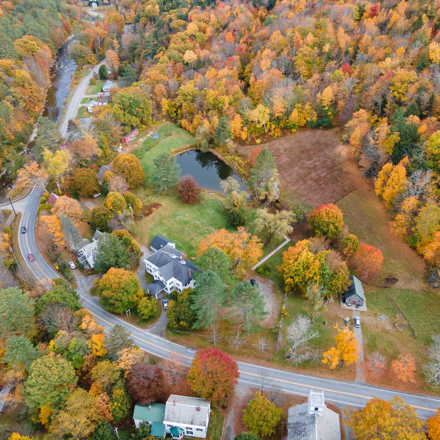 In honor of #earthday, heres an arial view of our little patch on the blue planet, blanketed in fall colors.

Thanks to @ryanzipp for the photo!

Happy Earth Day!