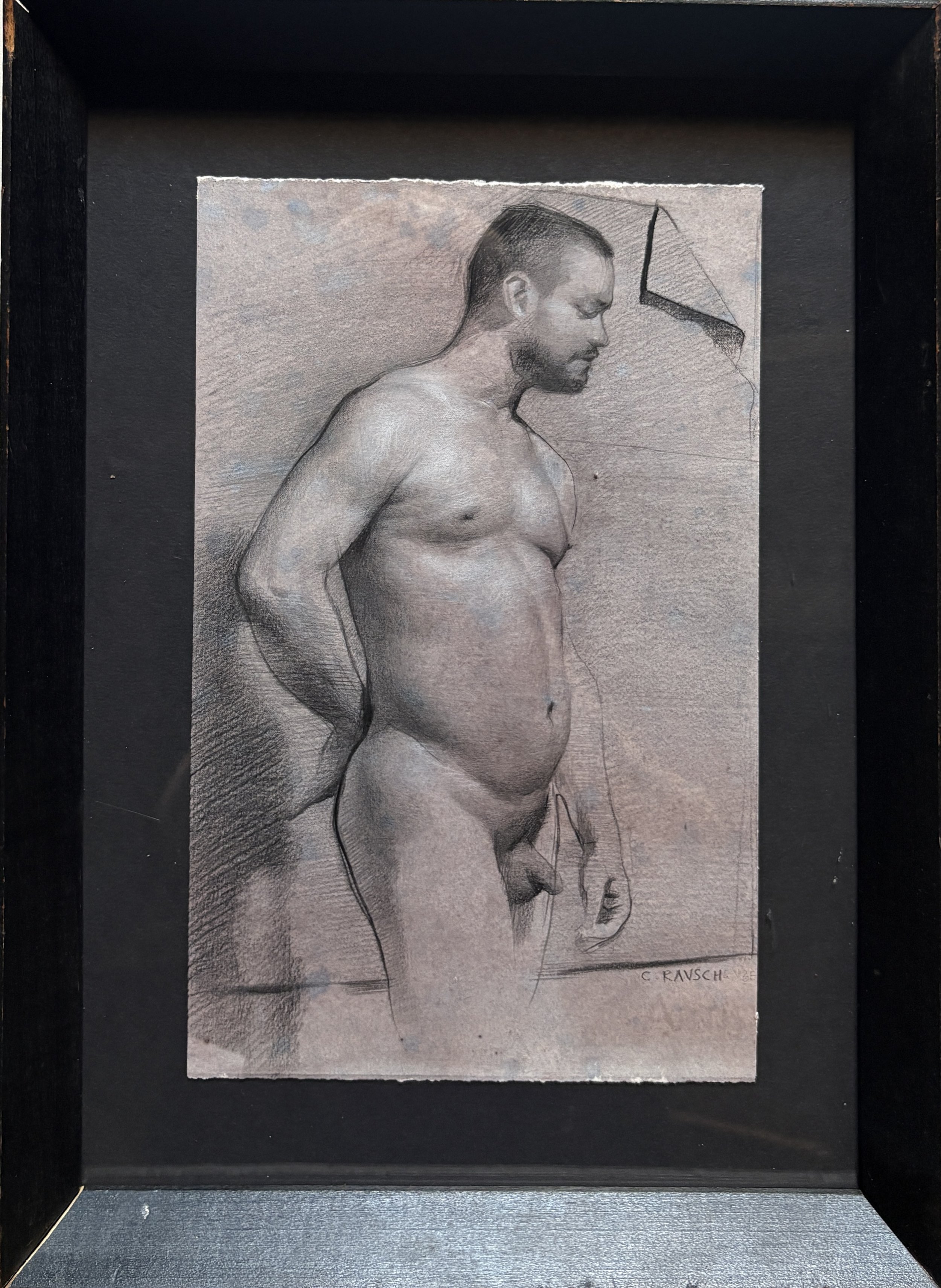 Rauschenberg_Greer+on+Pink_FRamed.jpg