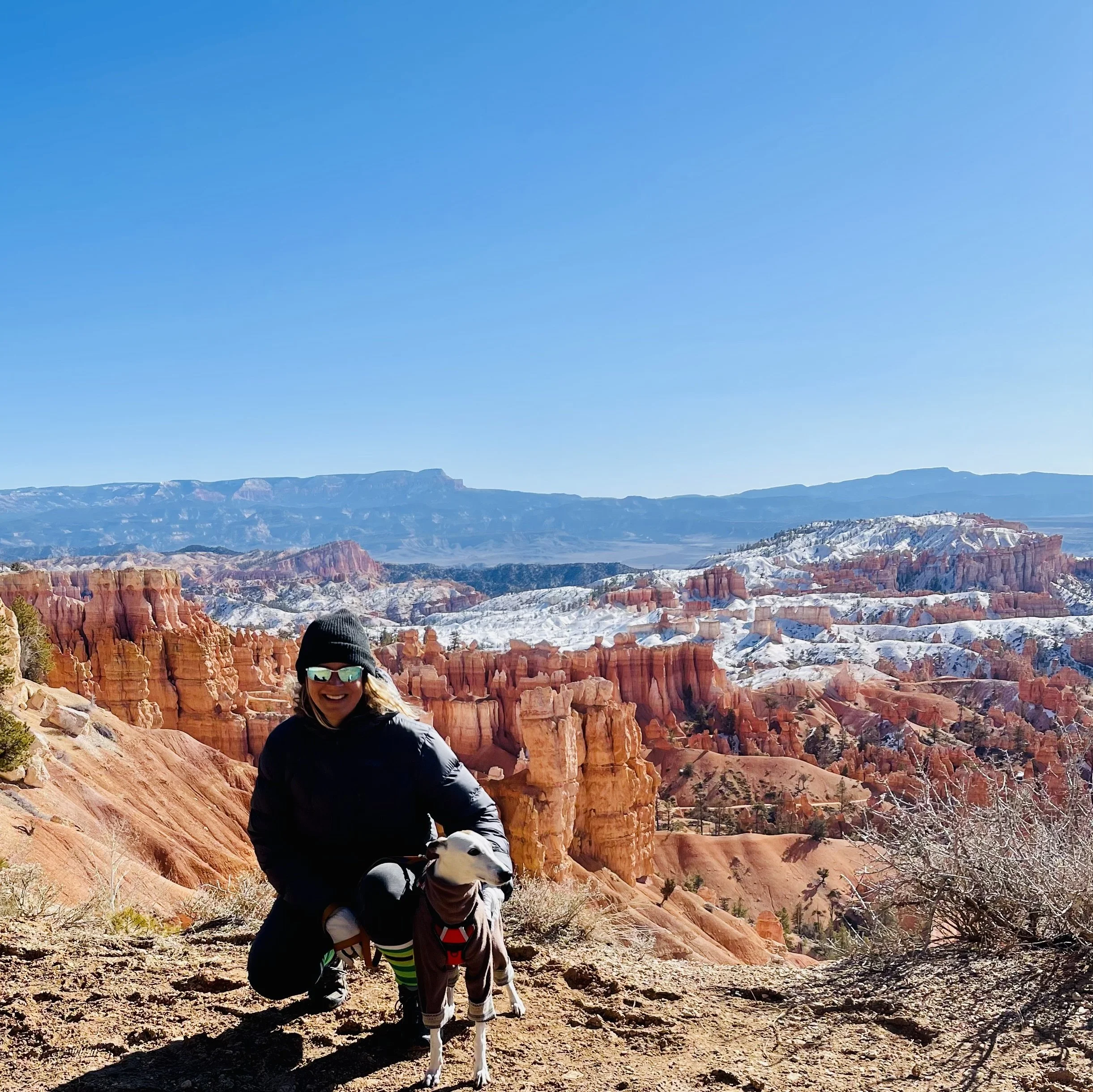 Minneapolis psychedelic therapist Zoe Johnson hiking in Bryce Canyon