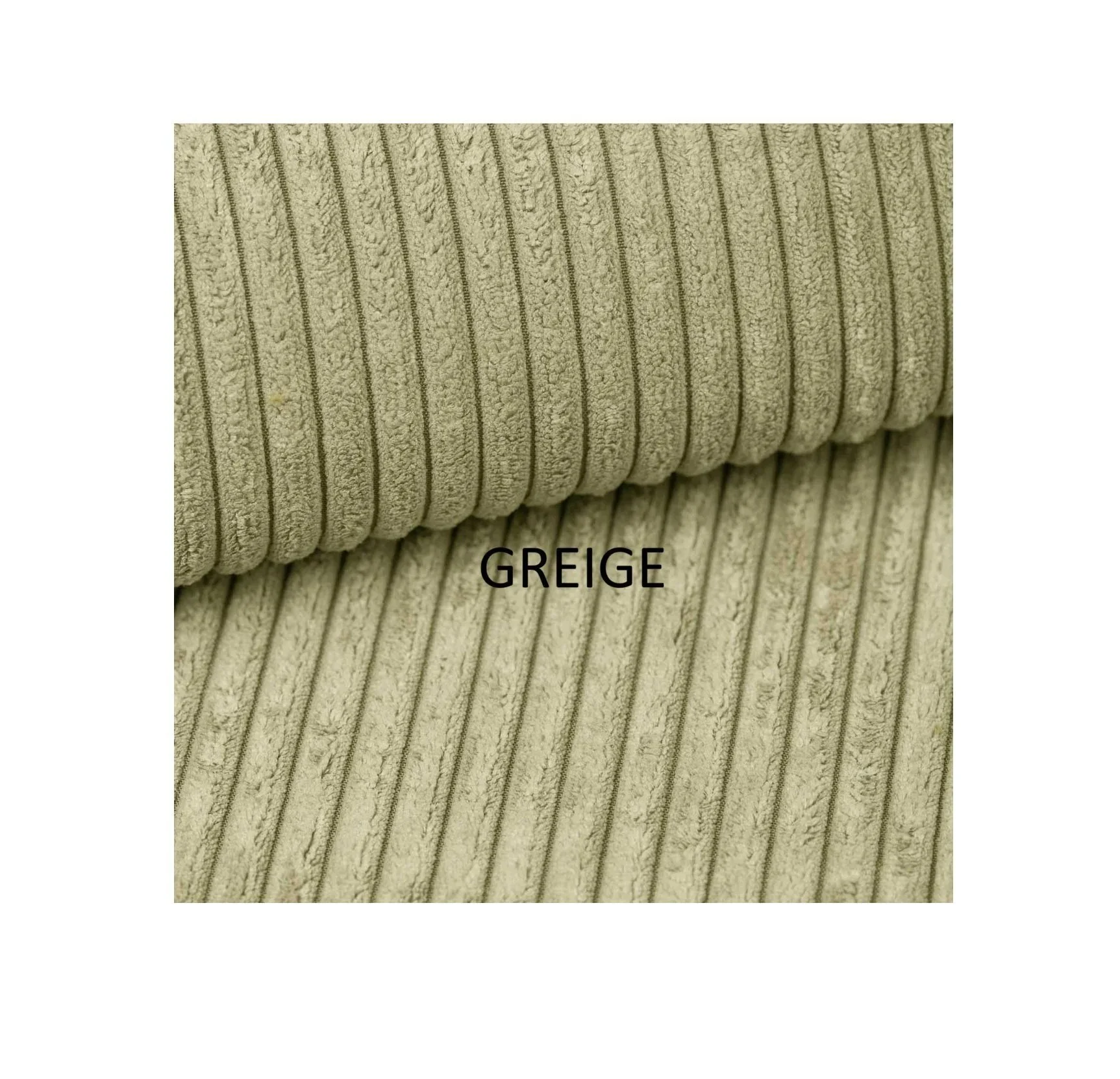 Samtstoff POSO 044, Farbe Greige