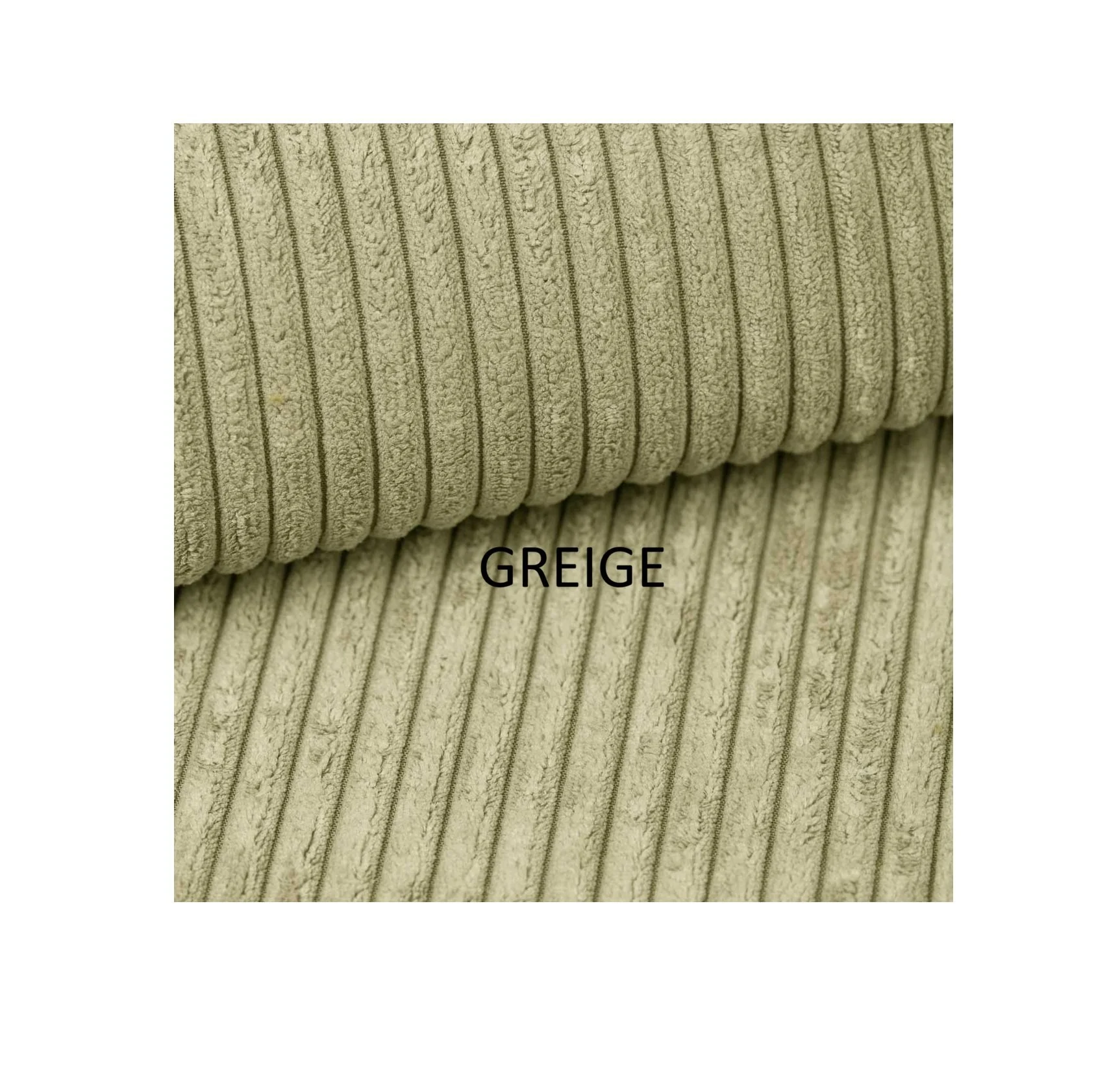 BOX KLASSIK Samtstoff POSO 044, Farbe Greige