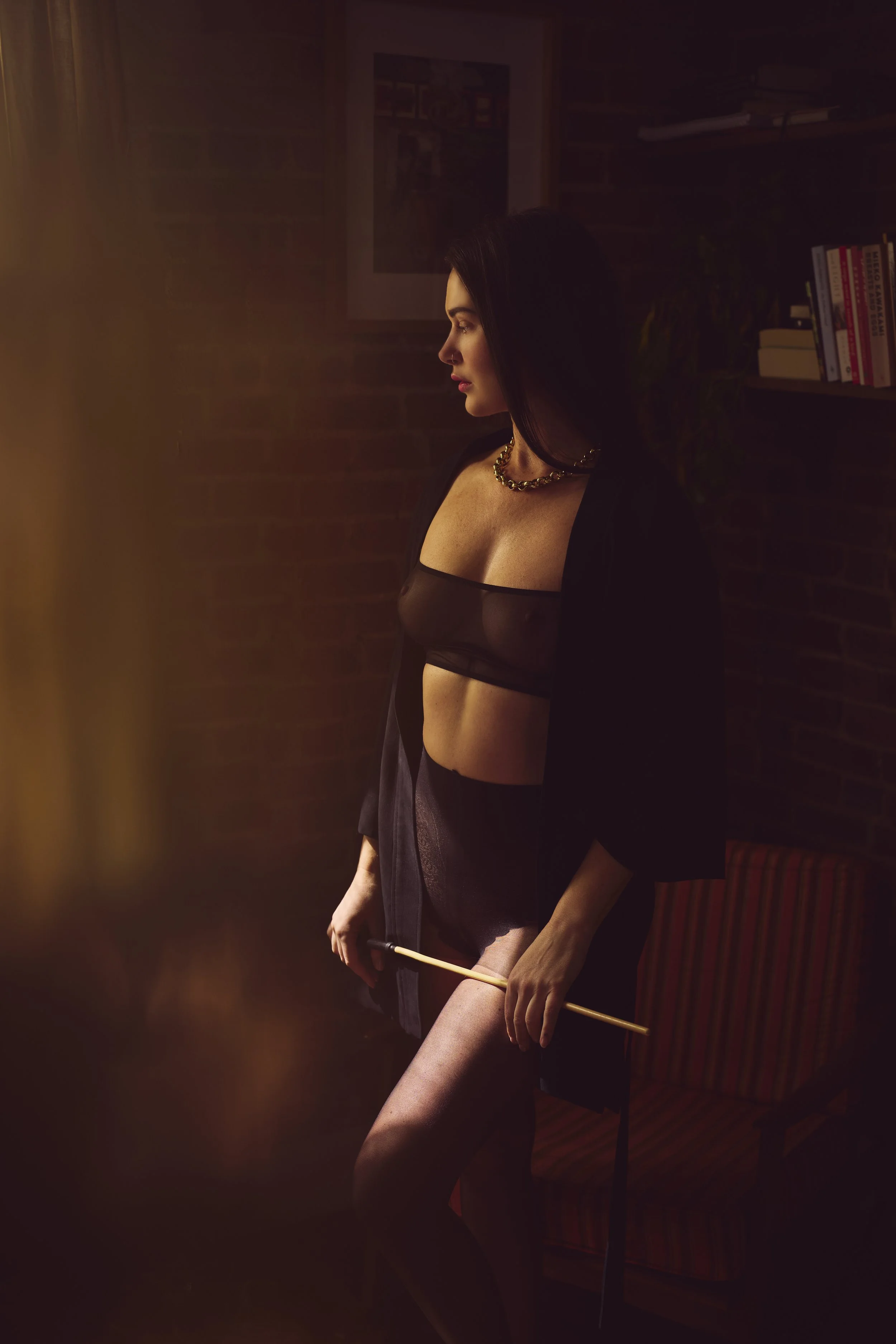 Object-based artwork examining spatial alignment and form.