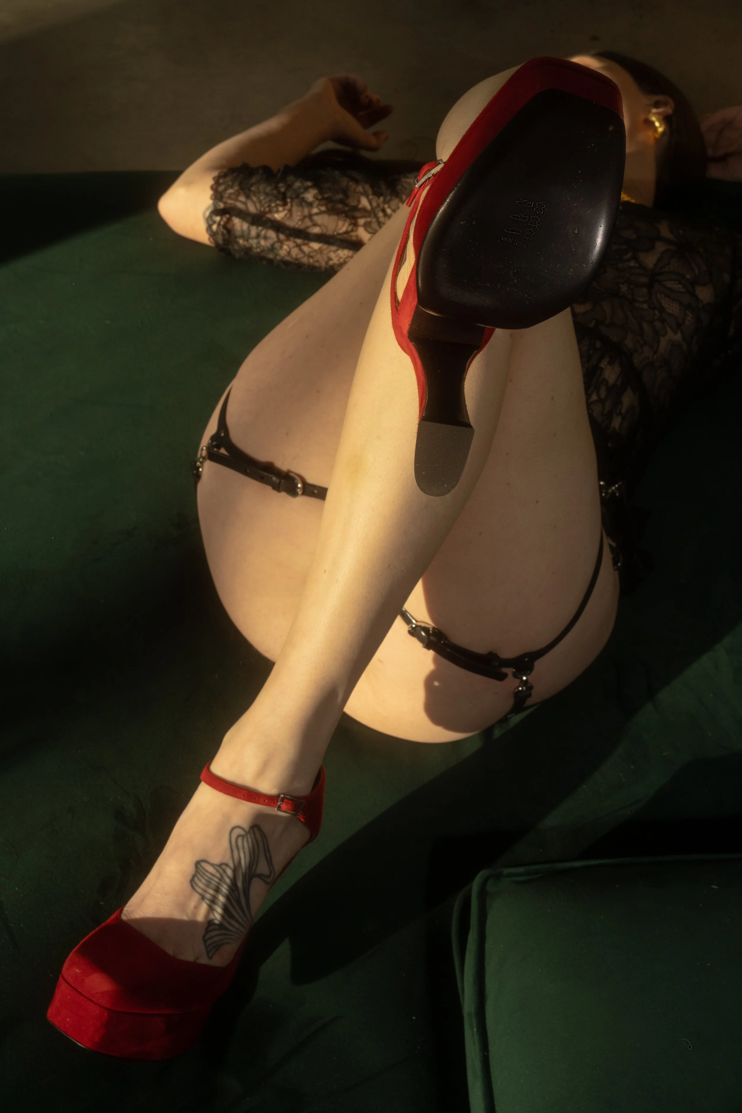 Detail of a contemporary art piece emphasizing texture and composition.