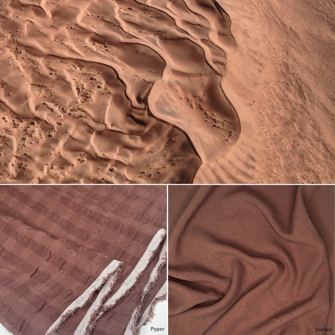 Introducing one of our new obsessions this season... rich cocoa brown 🤎

#gordonfabricsltd #GFL #SS25 #fabricwholesaler #fashionfabrics #washedlinen #linenjacquard