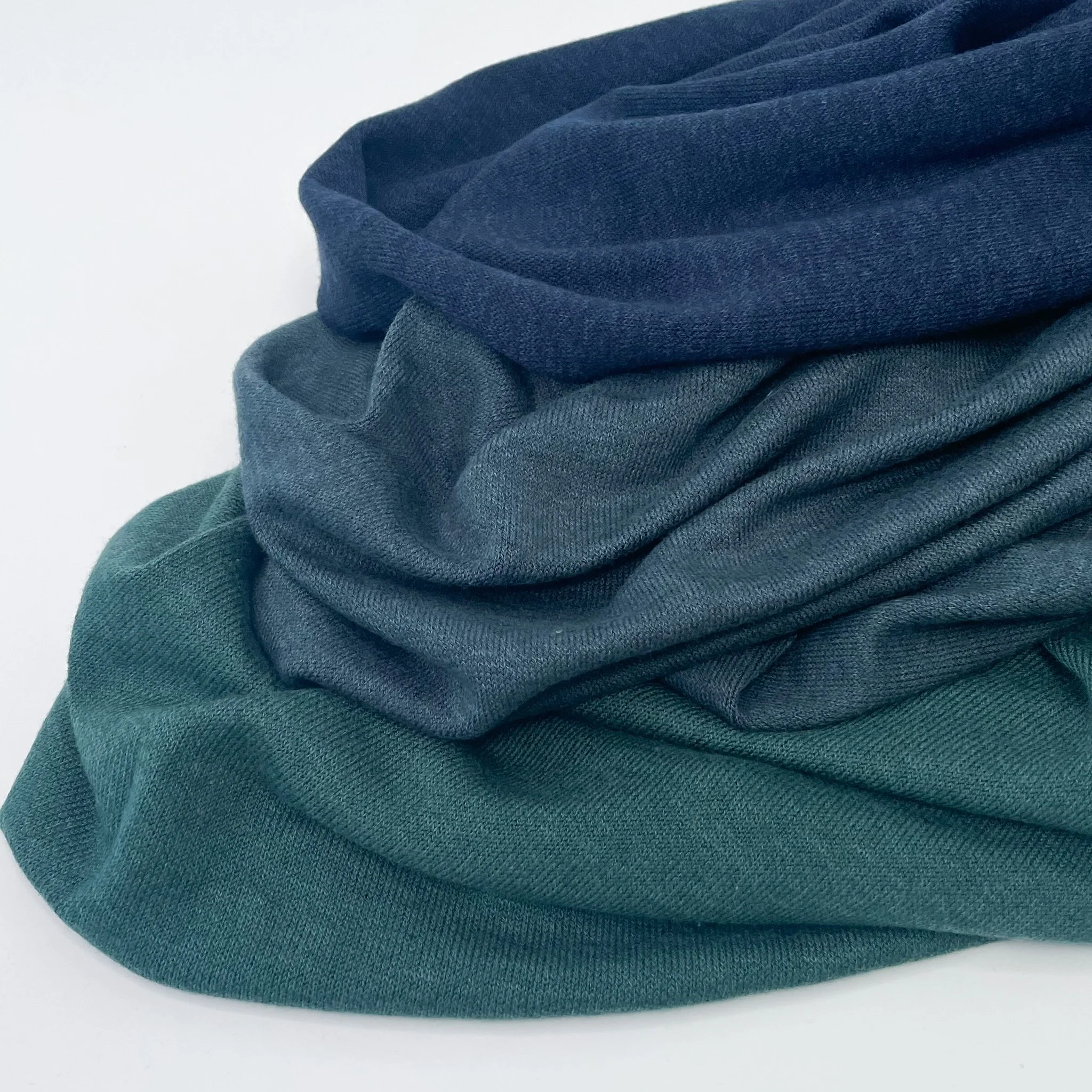 Sophistication meets softness. Cozy up to Olympia, the knit that defines elevated comfort.

Made with a blend of rayon/cotton/modal/spandex and a weight of 258 GSM, it is ideal for elevated lounge sets or sweater dresses.

Keep your eye out for new s