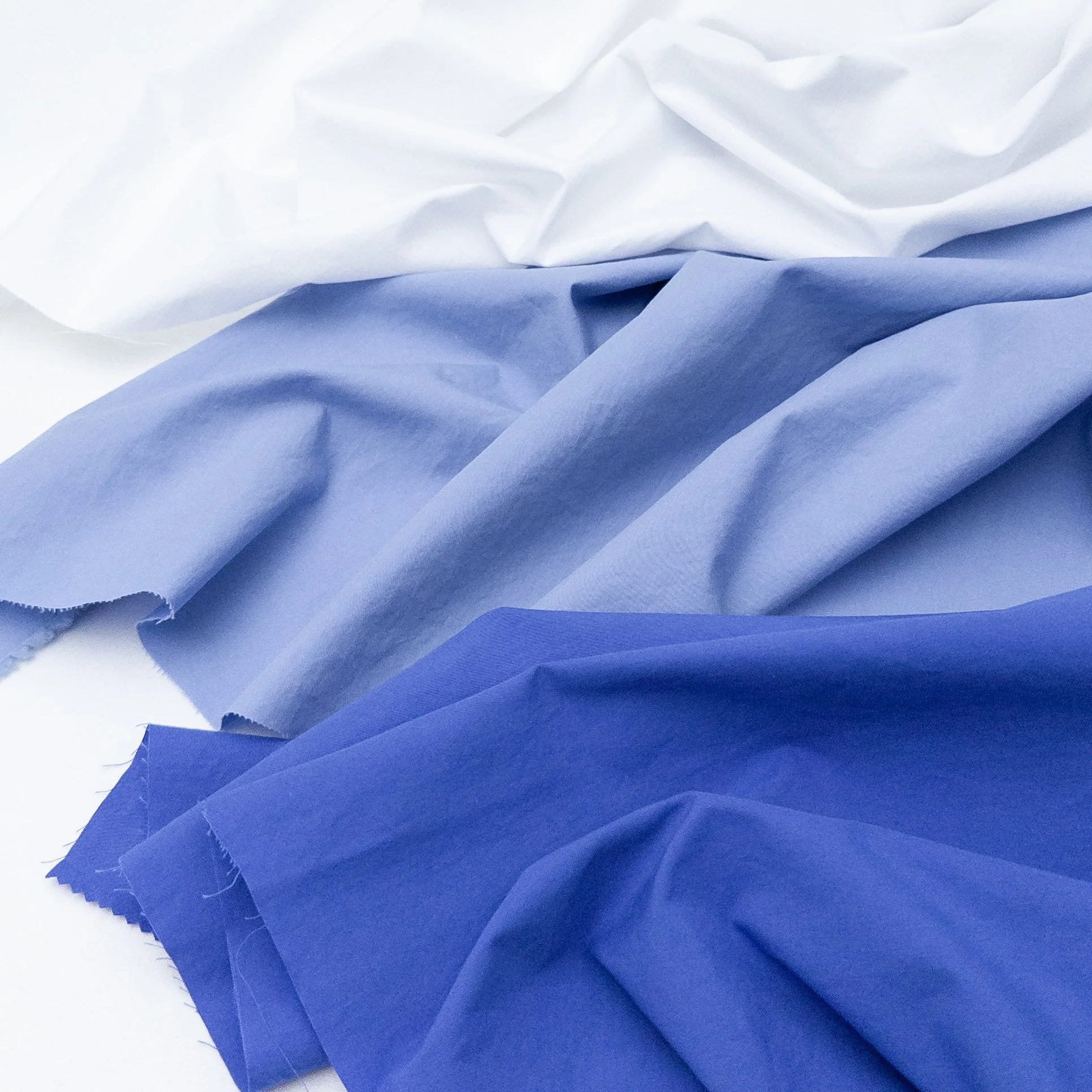 Nova ✨ Our best-selling cotton poplin is elevated in a new range of summer hues.

The washed finish adds softness and texture that sets it apart from your classic poplin. Ideal for shirts, dresses, sets, and all kinds of warm-weather garments. These 